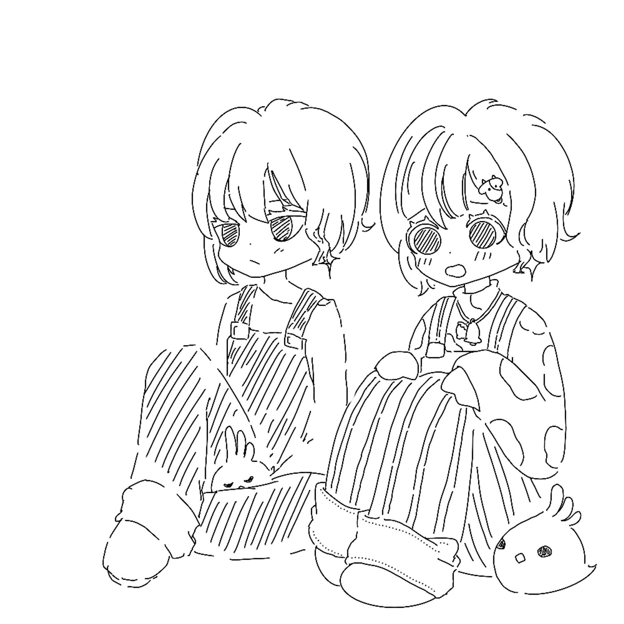 複数人イラスト-1