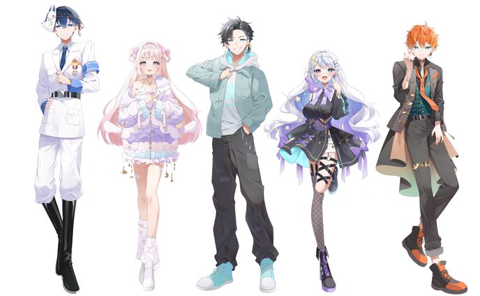 ちるどろっぷす様 キャラデザ/立ち絵