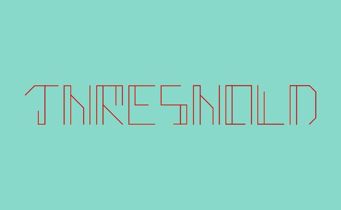 同人誌『THRESHOLD』ロゴ