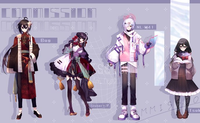V：IRIAM用立ち絵