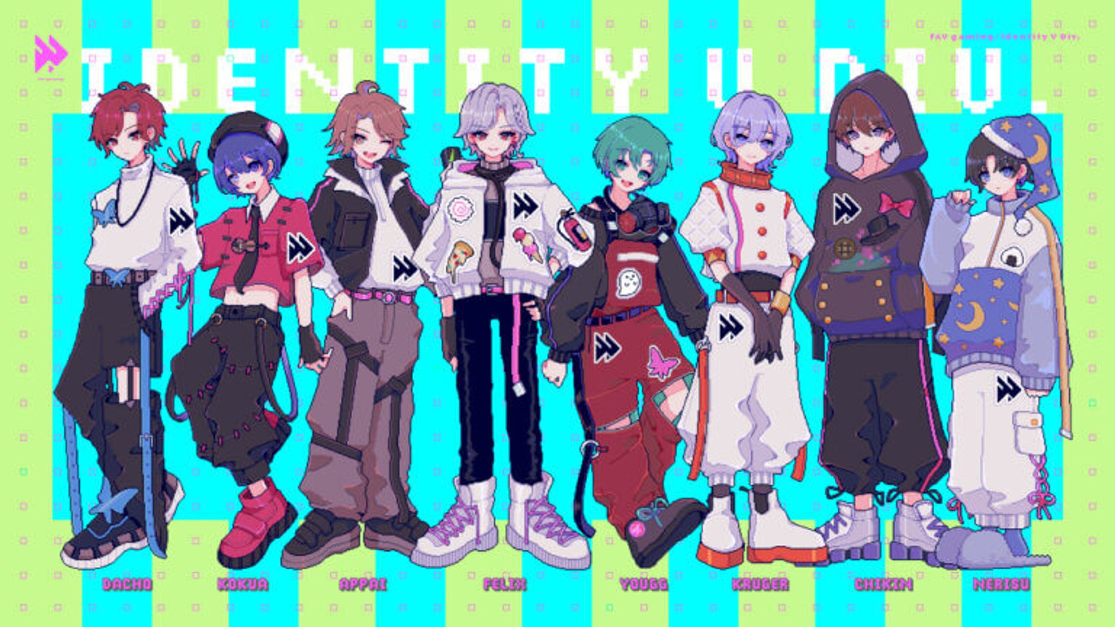 FAV gaming 第五人格部門 ヴィジュアルイラスト-1