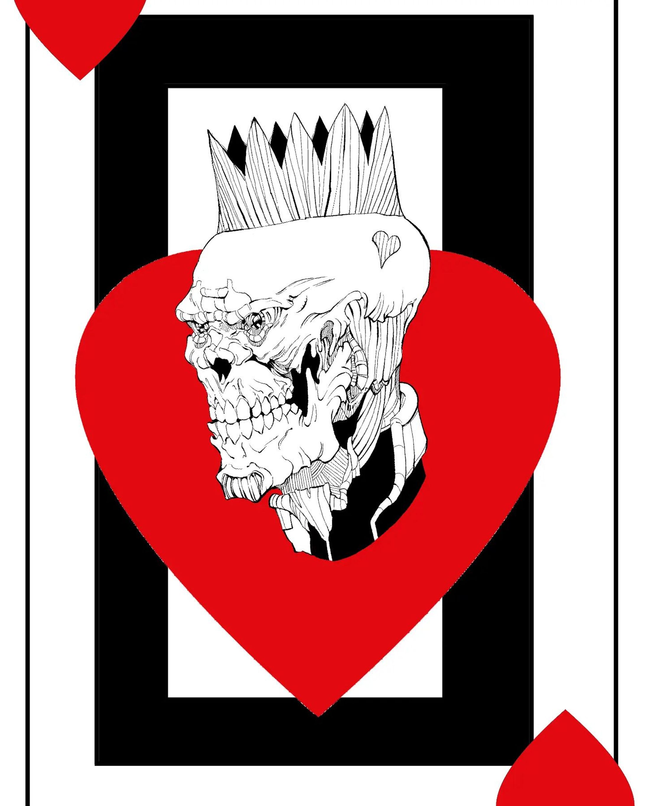 king of hearts
#skull #skullart #skullhead #illustration #illust #illustrator #inking #drawing #draw #digitalart #digitalinking #king #絵#イラスト #イラストレーター #骸骨 #poker-1