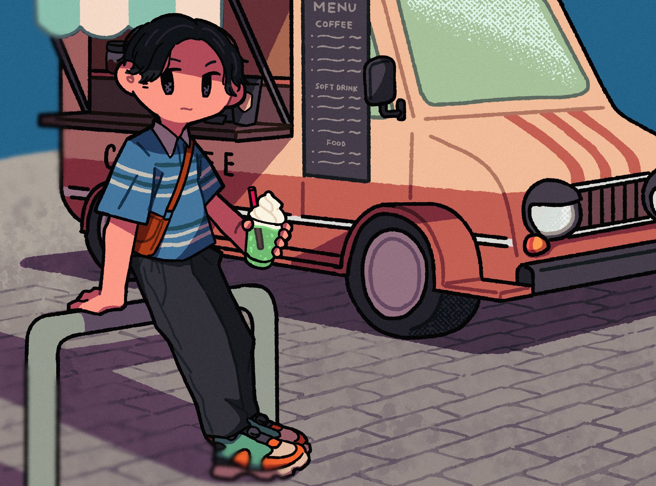 自主制作　イラスト #4-1