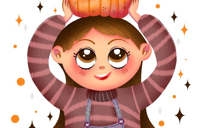 Drawing illustration for children book 