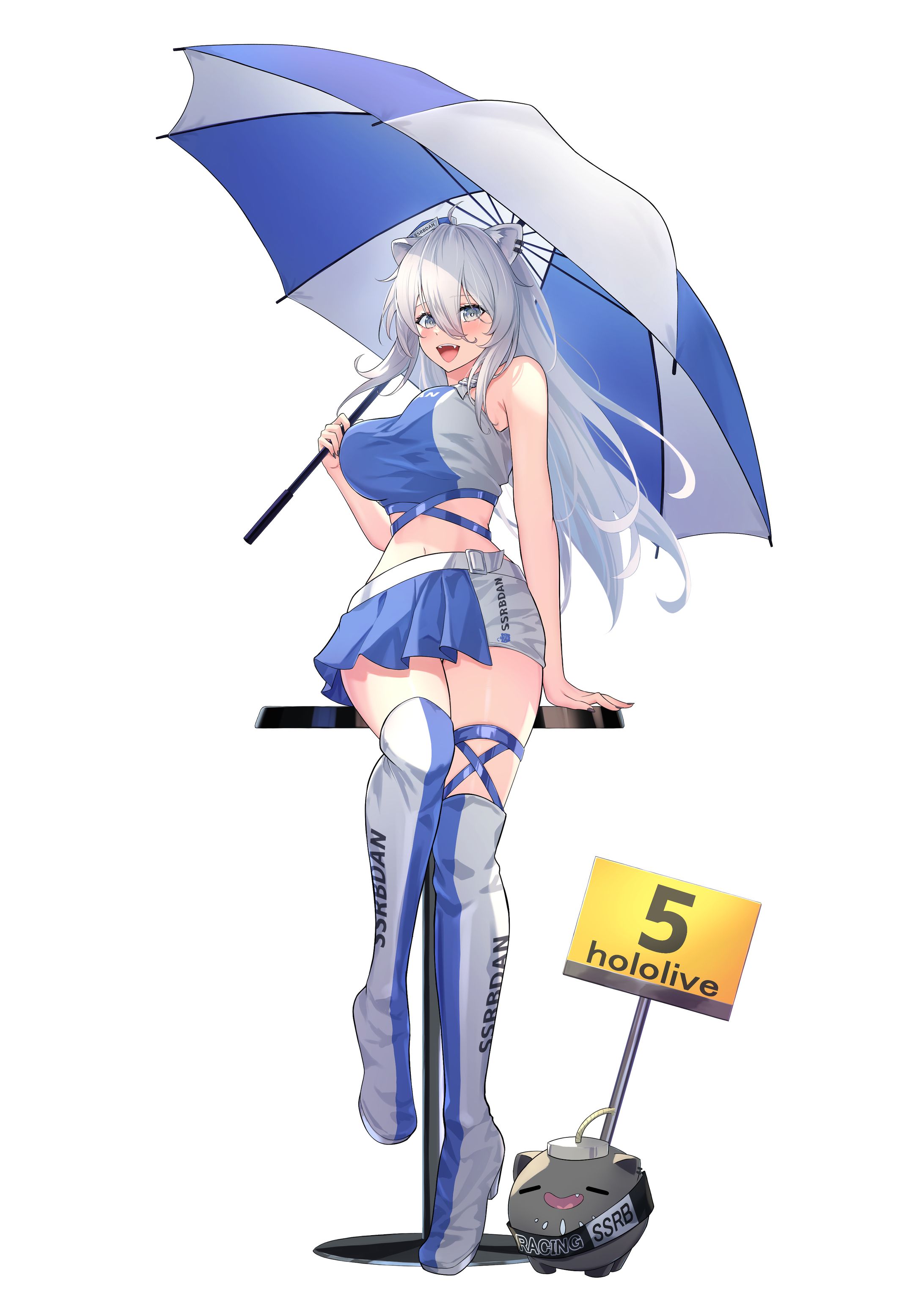 二次創作「立ち絵」獅白ぼたん-1