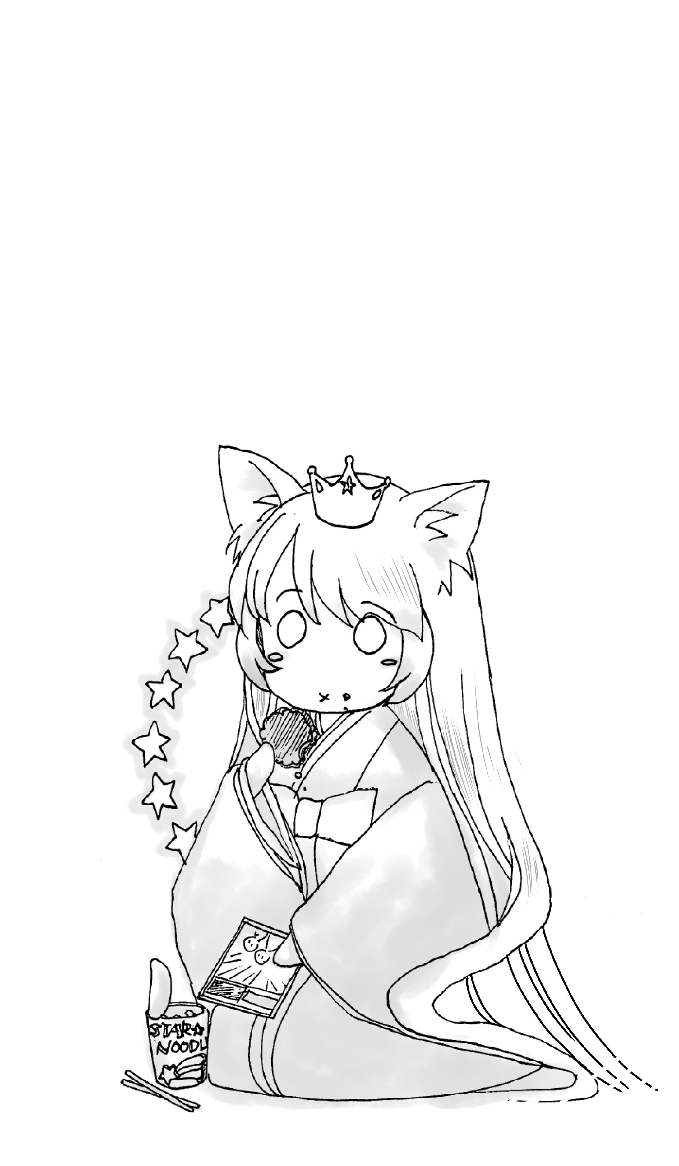 挿画 コスメ取物語（ショートコミック）-1