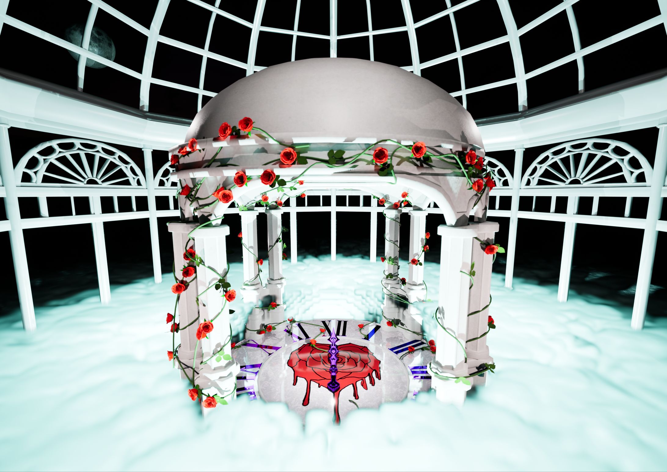 Midnight Rose Garden-1