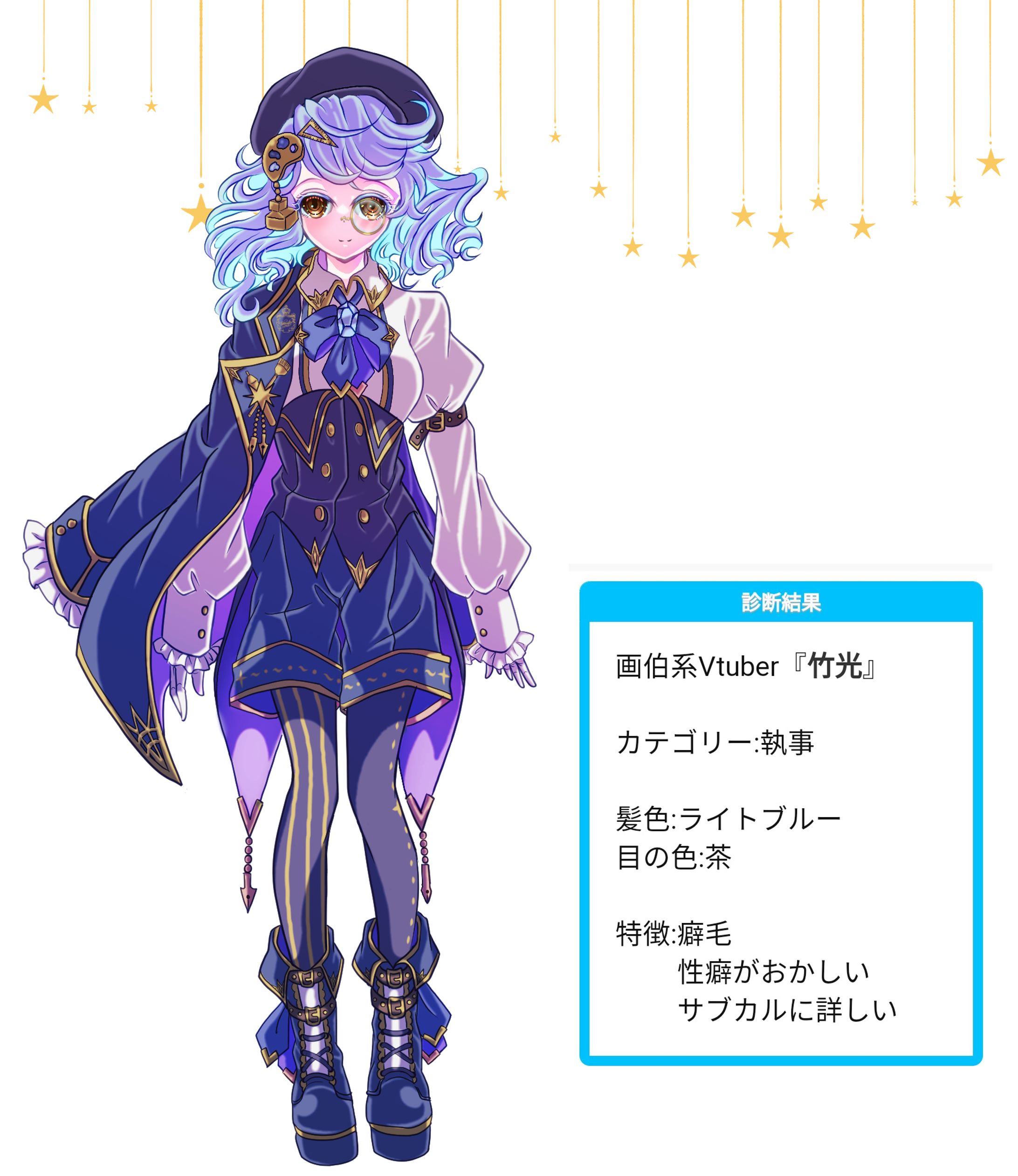 オリジナルキャラクター・不理流　転（フリル クルリ）-1