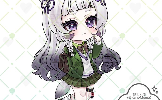 【橘音様ご依頼】和モマ様制服ファンアート