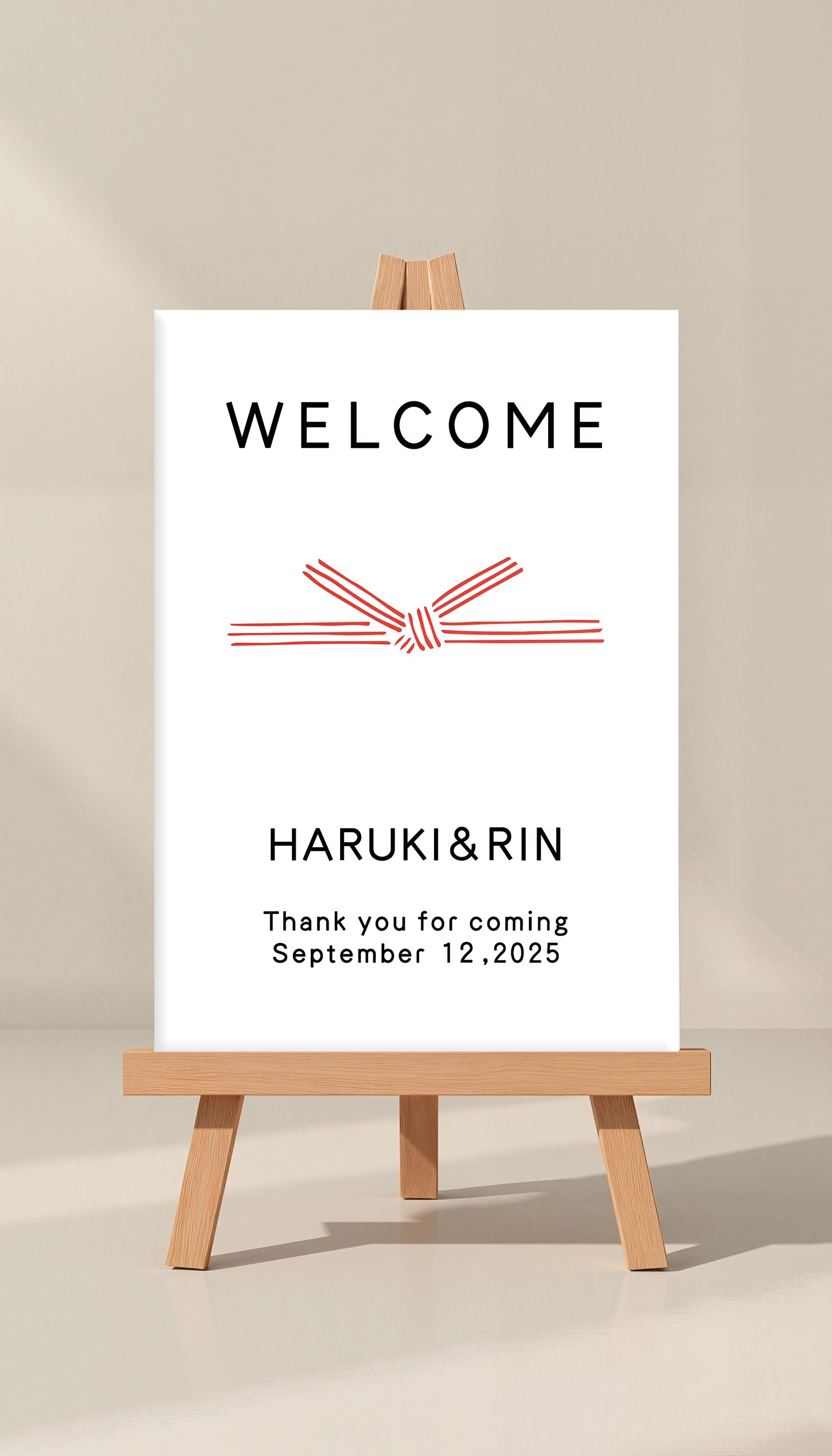 チラシ：披露宴ウェルカムボード-1