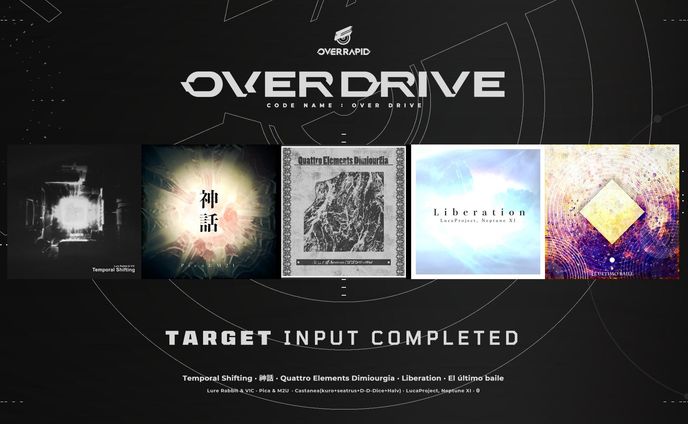 OverRapid Music Contest: OverDrive