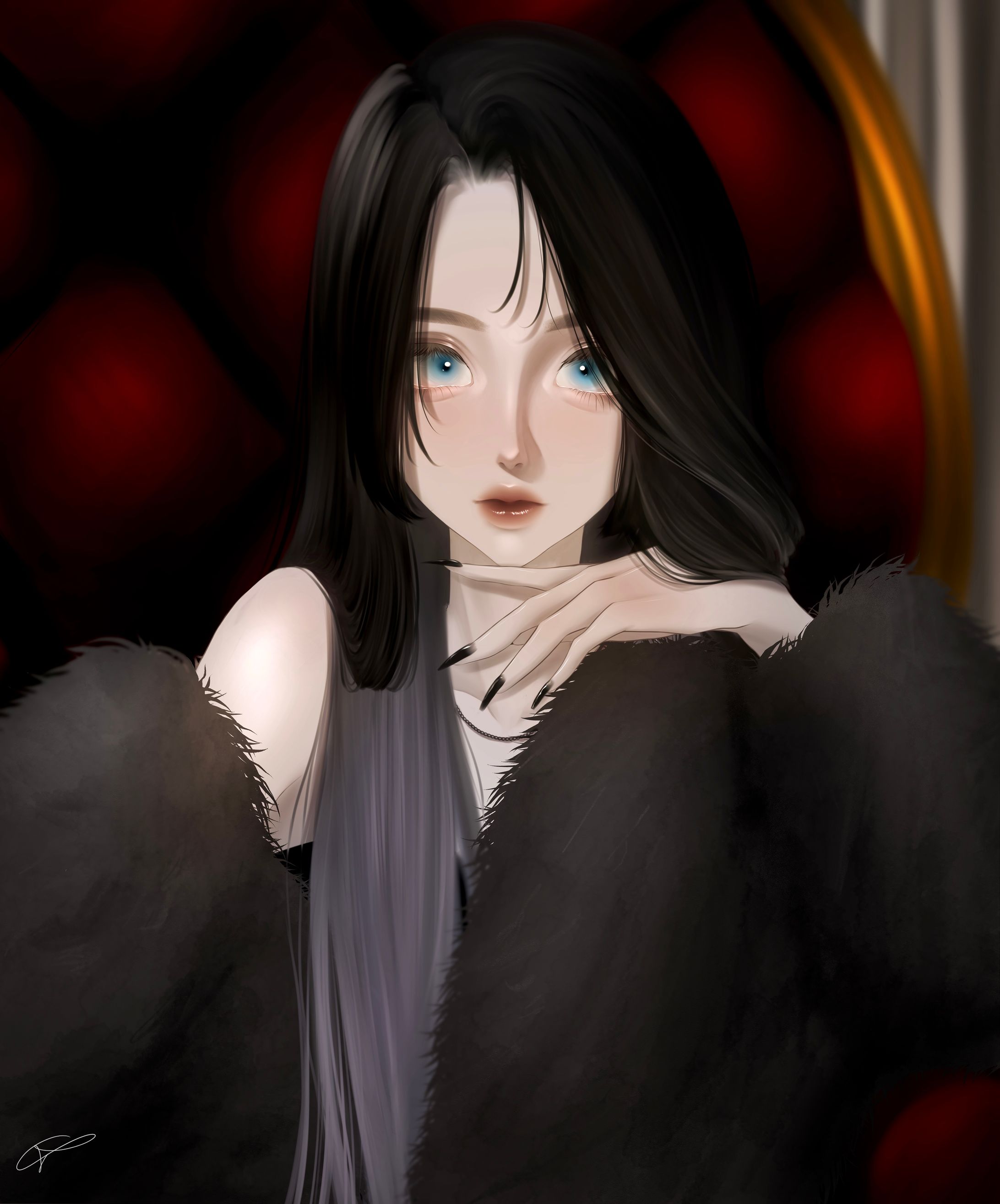 （創作）🐺🌙-1