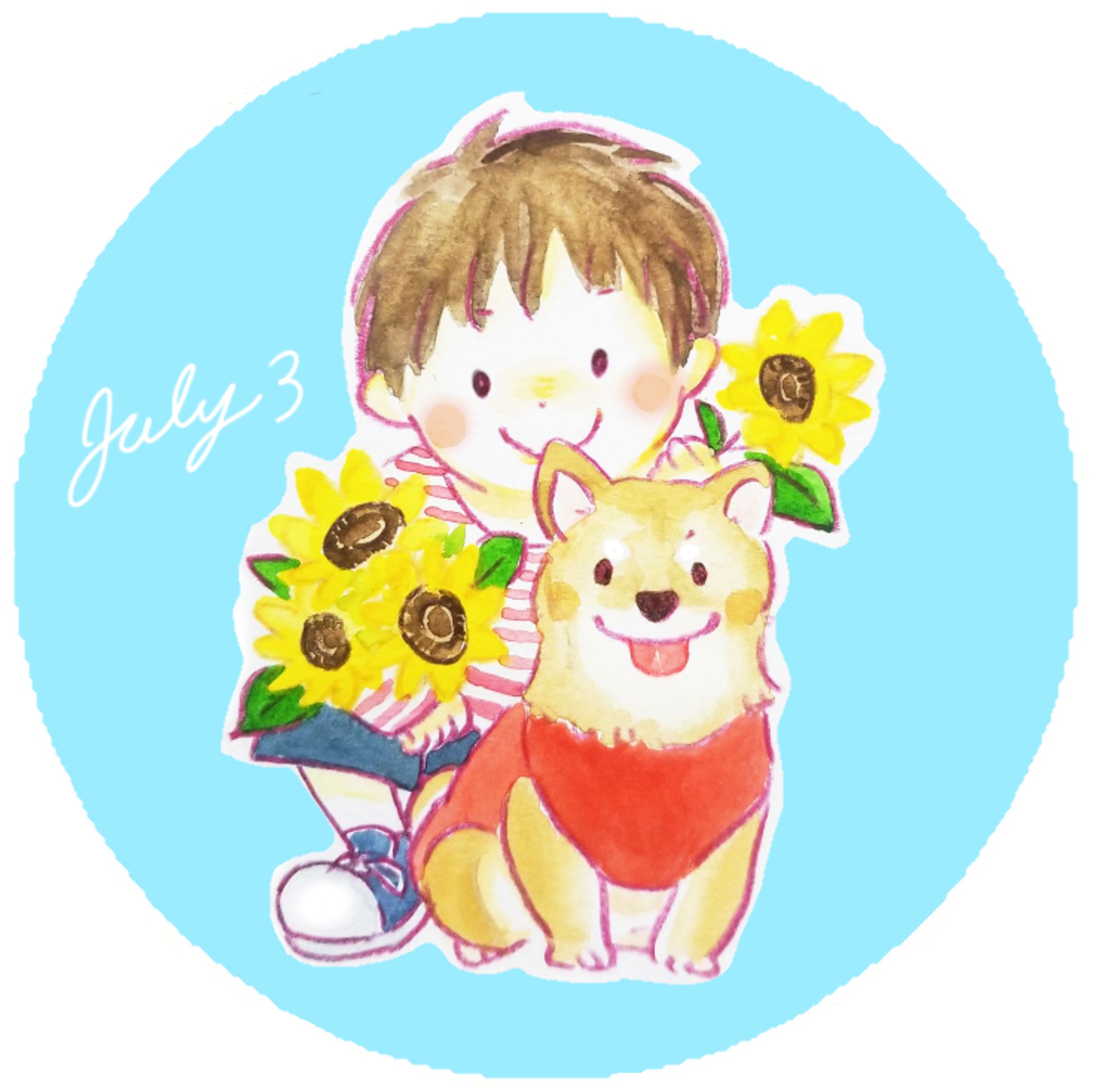 ひまわりアイコン-1