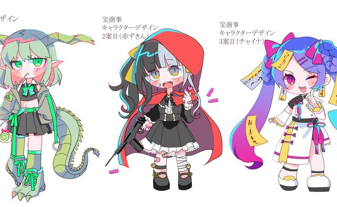 キャラクターデザイン_Clip Studio Paint