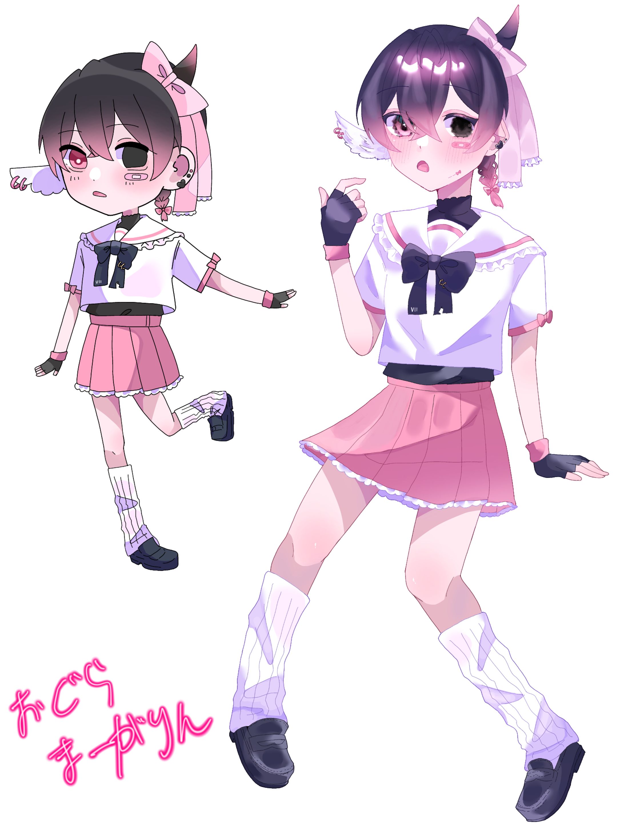 代理夏服キャラデザ-1