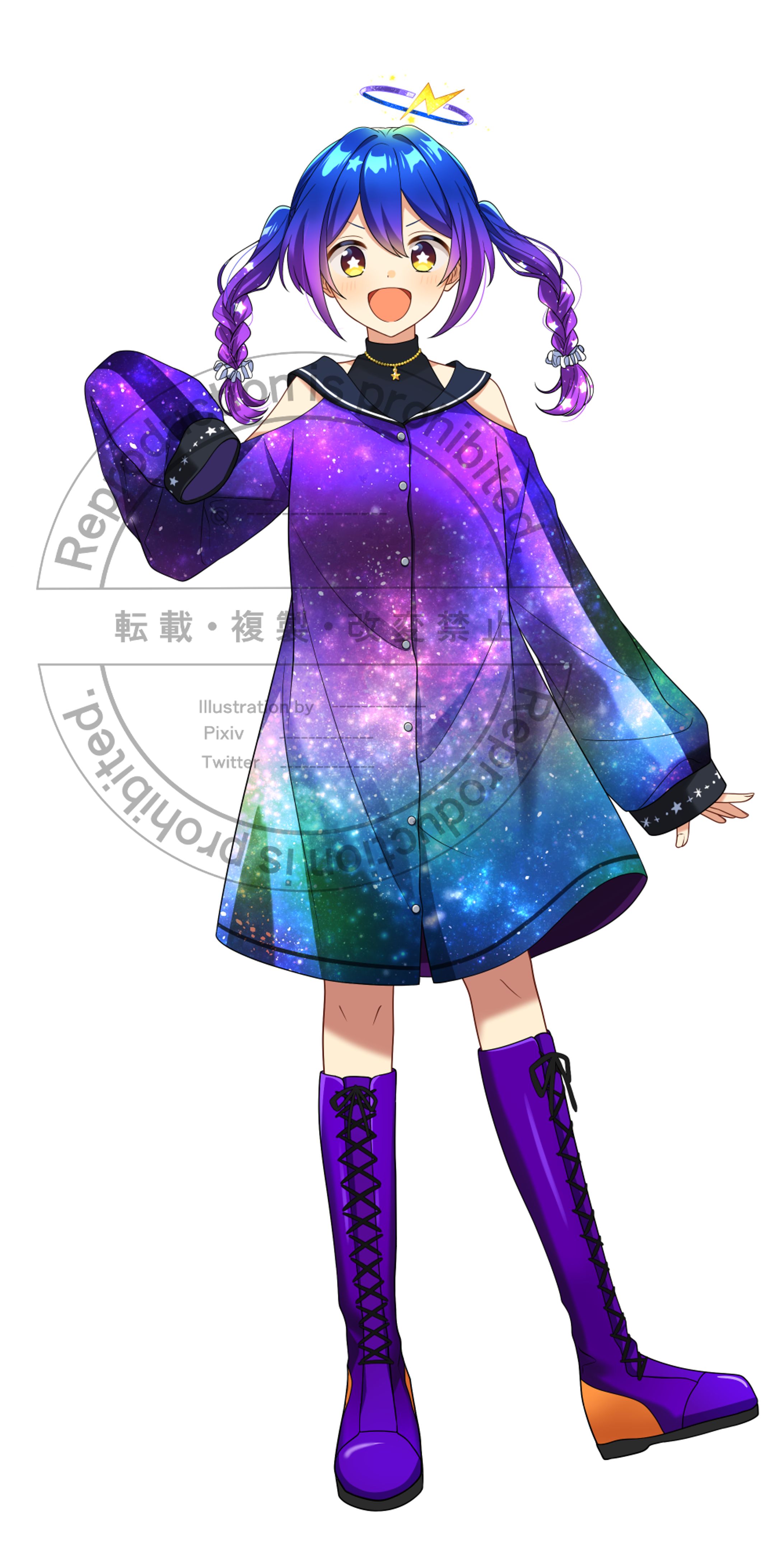 【ご依頼立ち絵】界万喜南斗_IRIAM-1