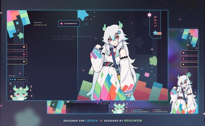 【 Stream graphics 】✼  for @._leguia_