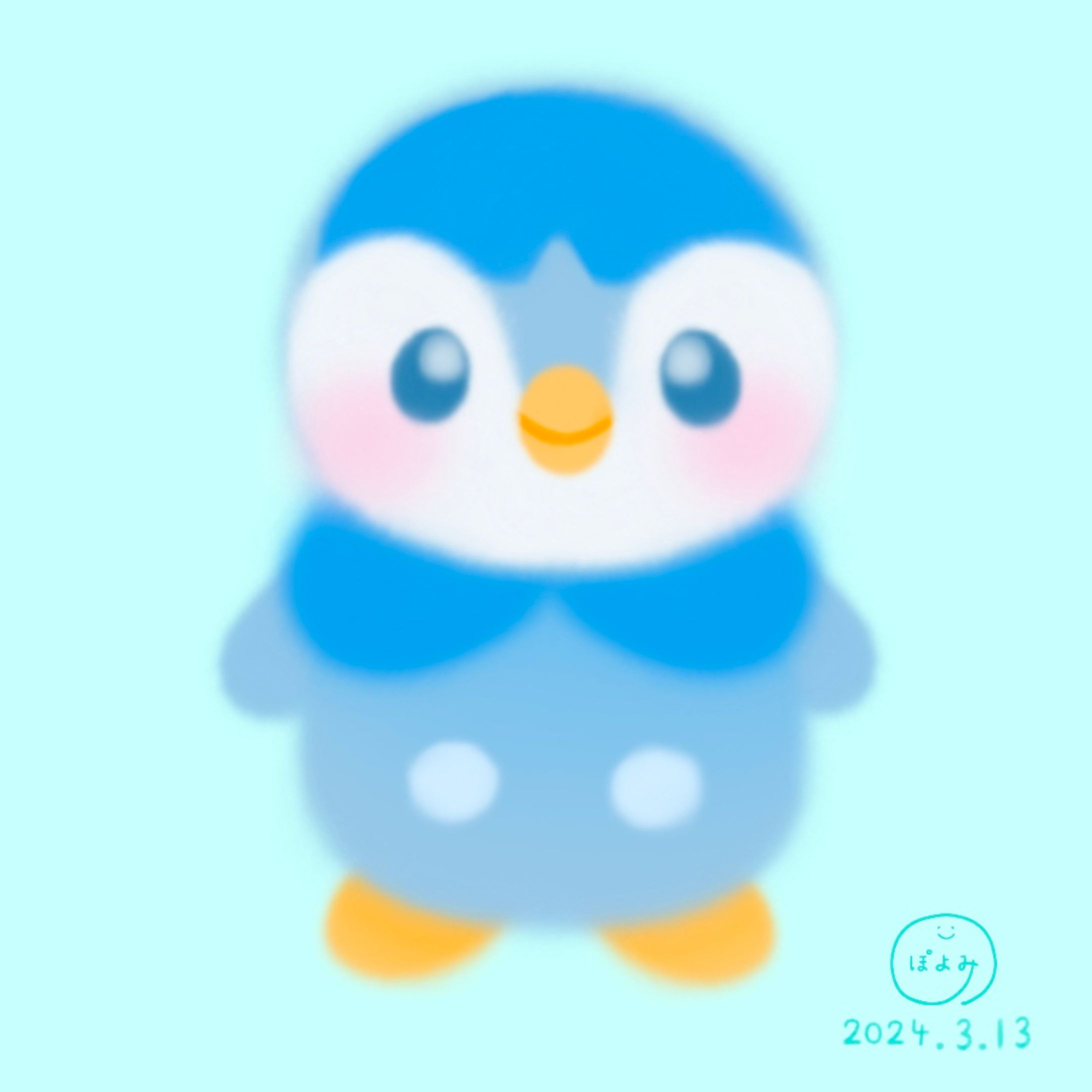 ポッチャマ💙🐧ポケモンキャラクター🎨絵本作家ぽよみ-1