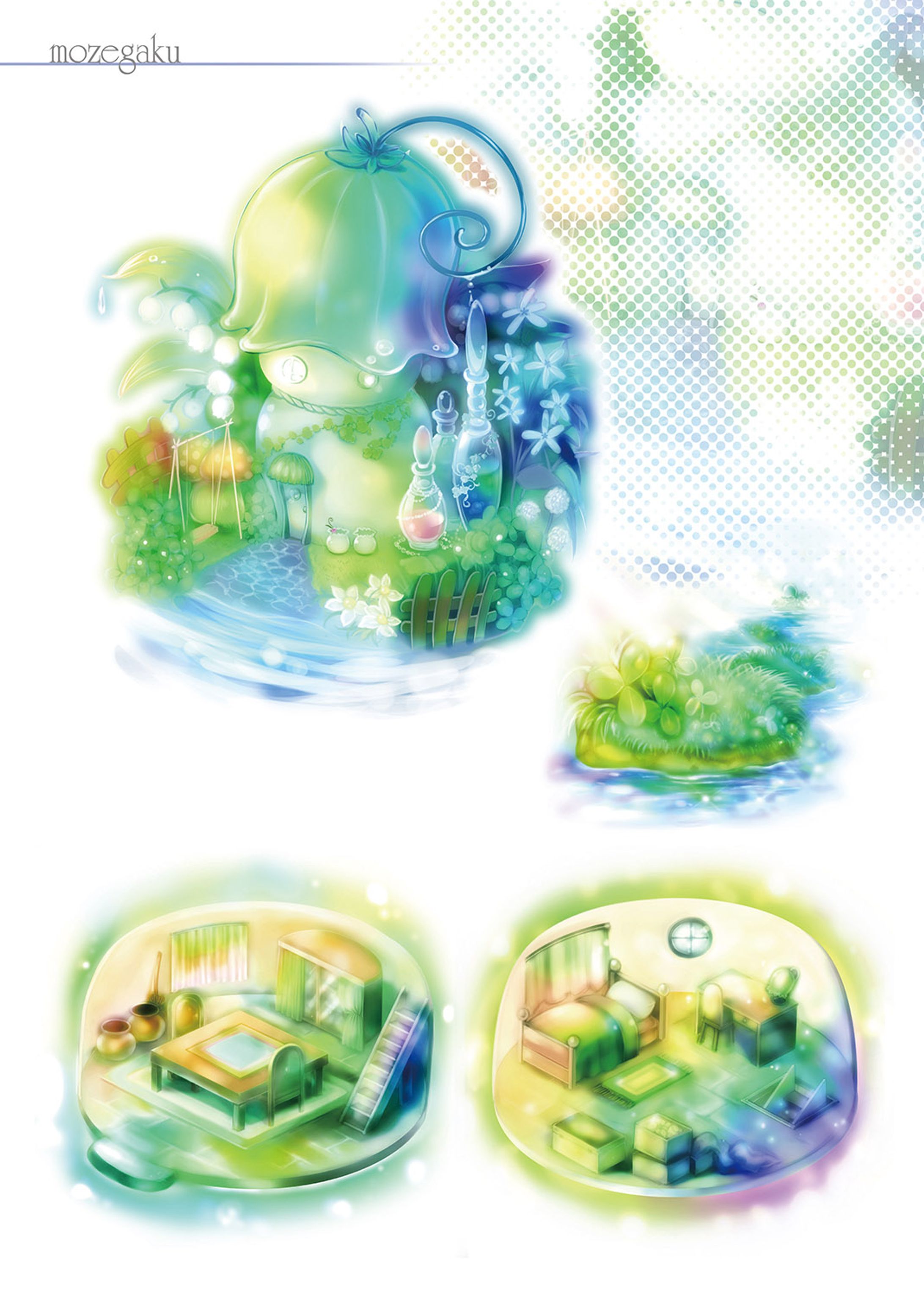 『もぜ楽』シリーズジャケットイラスト-1