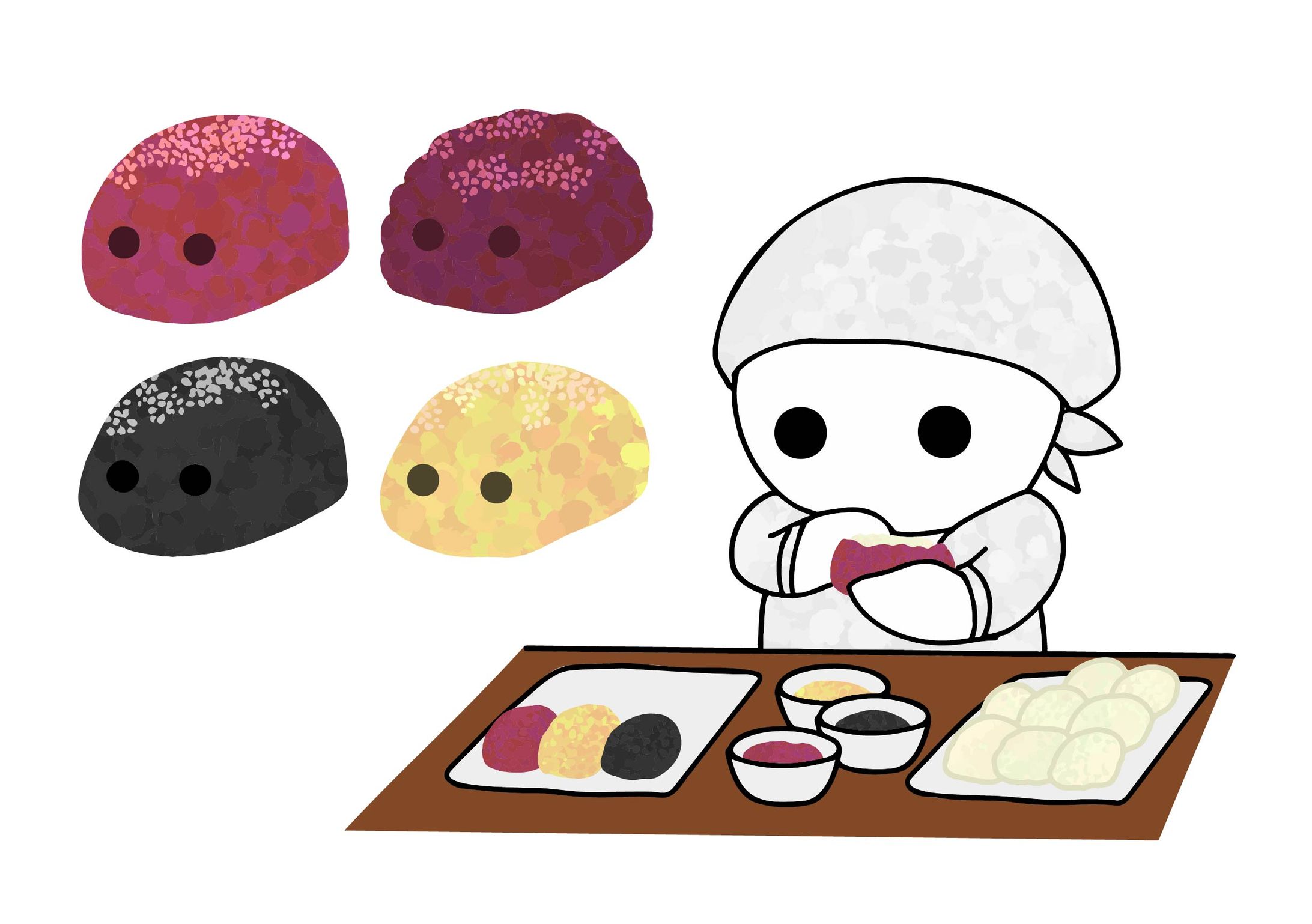 おはぎセット-1