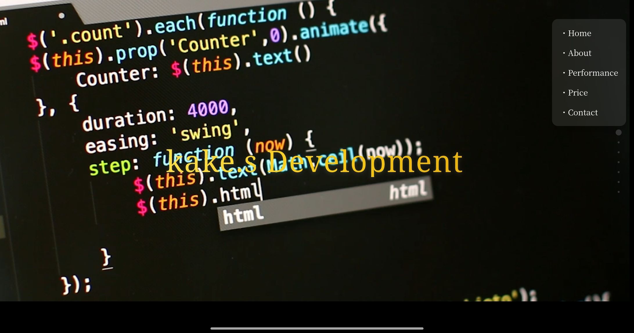 Kake.s Development LP制作　サンプル-1