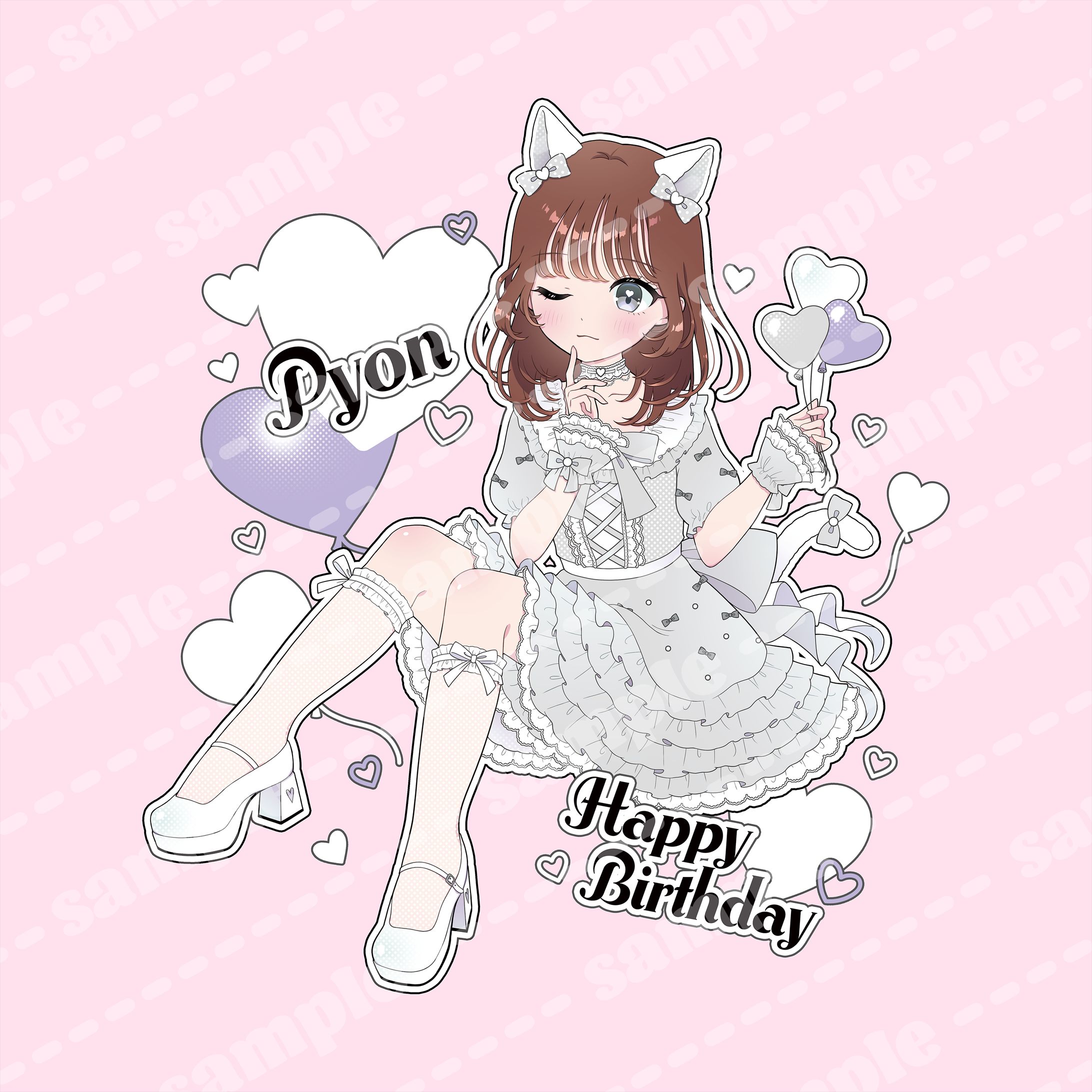 メイドカフェさん/Tシャツなど-1