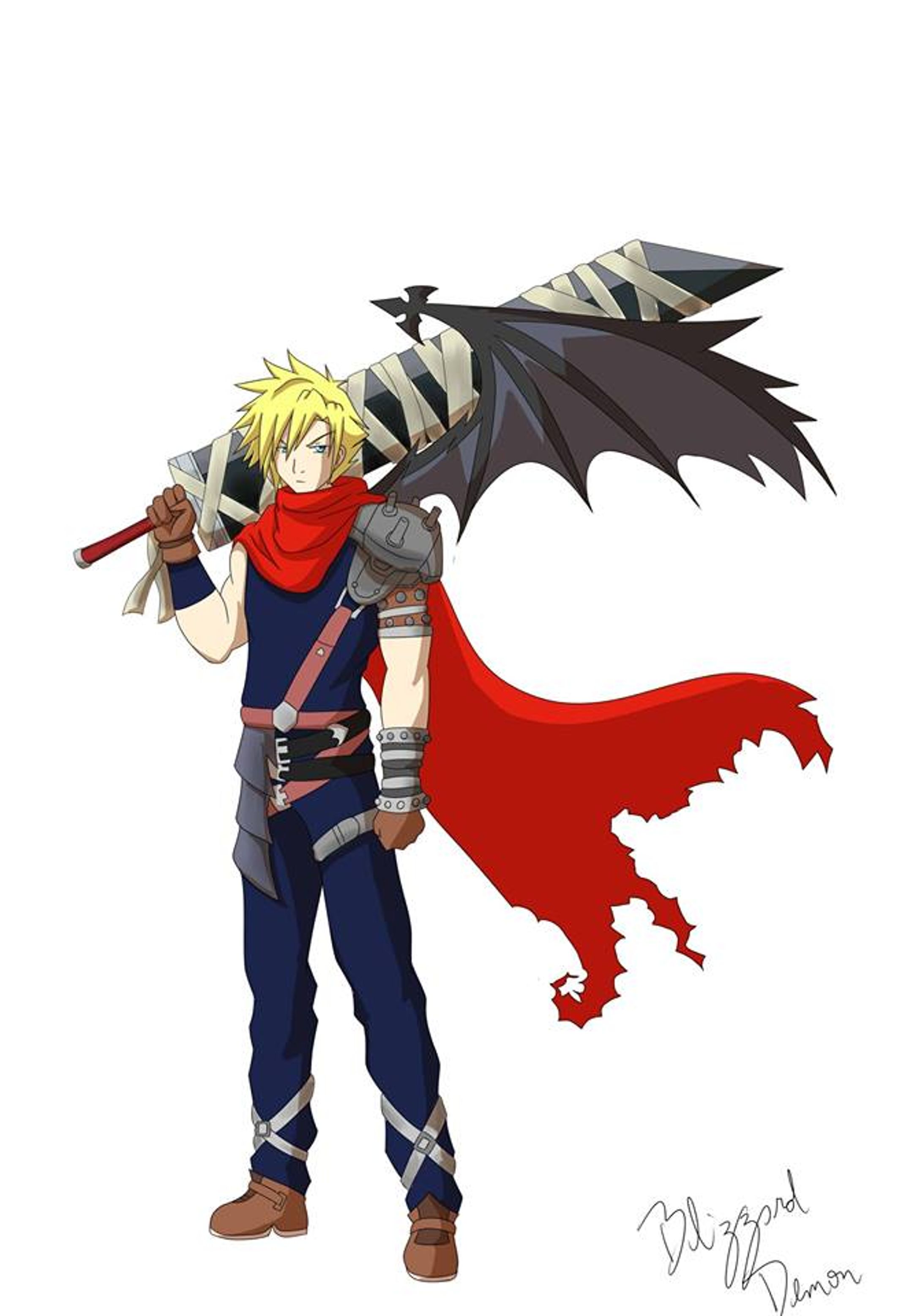 Kingdom Heart - Cloud Strife-1