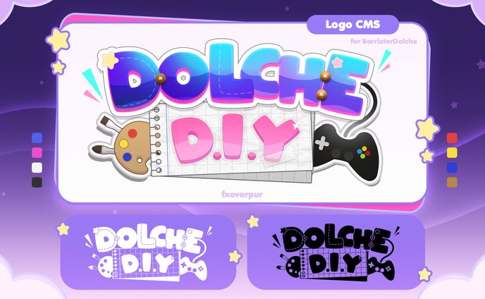 【✦ Logo Showcase ✦ 】❥ DolcheB【 VTuber 】