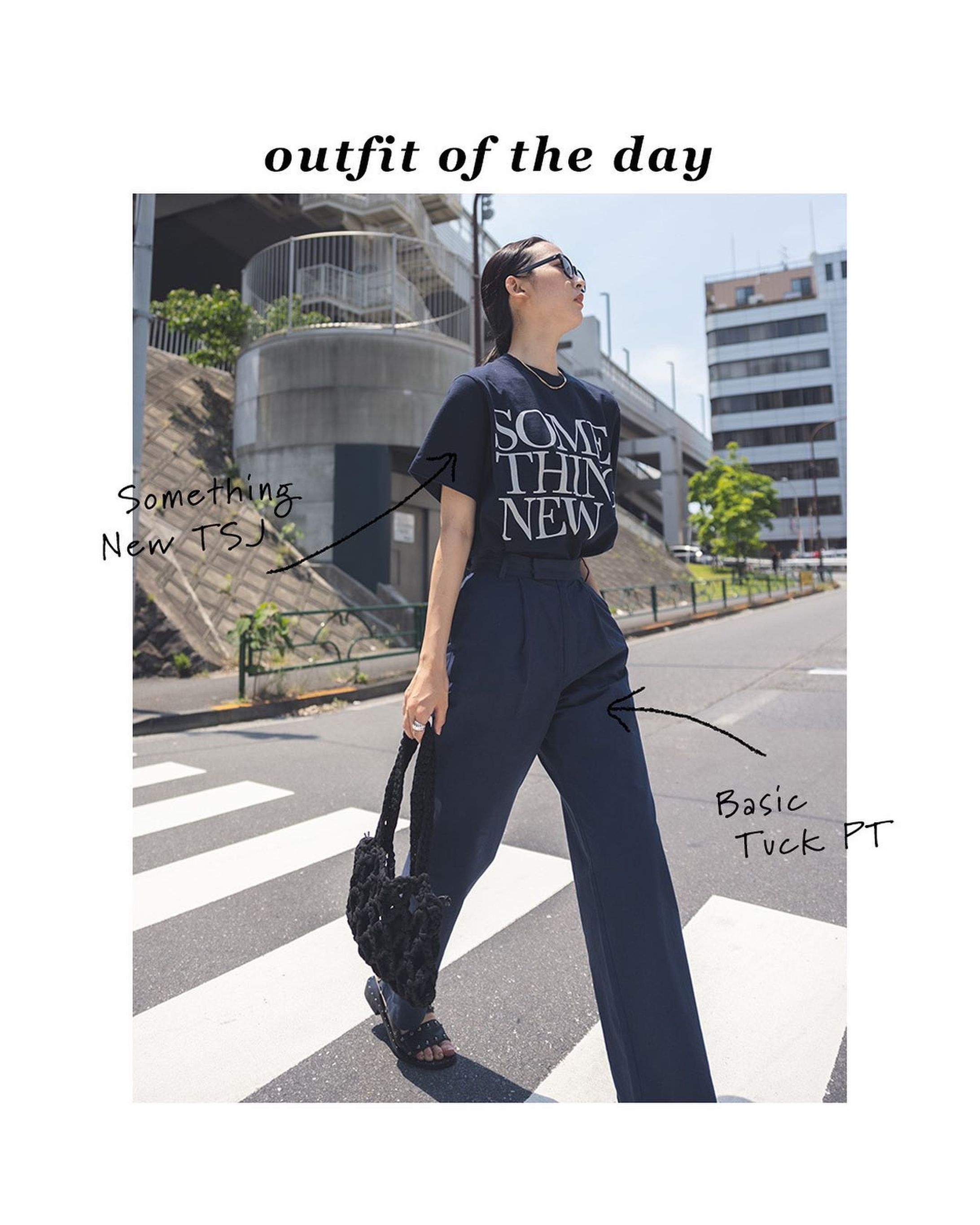 #outfitoftheday
━━━━━━━━━━━━━━━━
服装に迷ったときにぜひ参考にしてほしい
外出コーデのご紹介。

インパクトのあるロゴTシャツには同色のタックパンツを合わせて小物はブラックで統一してシンプルなハンサムコーデに。

ぜひ毎日のコーデ&お買い物の参考にしてみて♡

詳細はアイテムをタップまたは
プロフィールのURLをクリック✔️
━━━━━━━━━━━━━━━━
#SHELTTERWEBSTORE #SWS #MOUSSY #LAGUAGEM #SLY-1