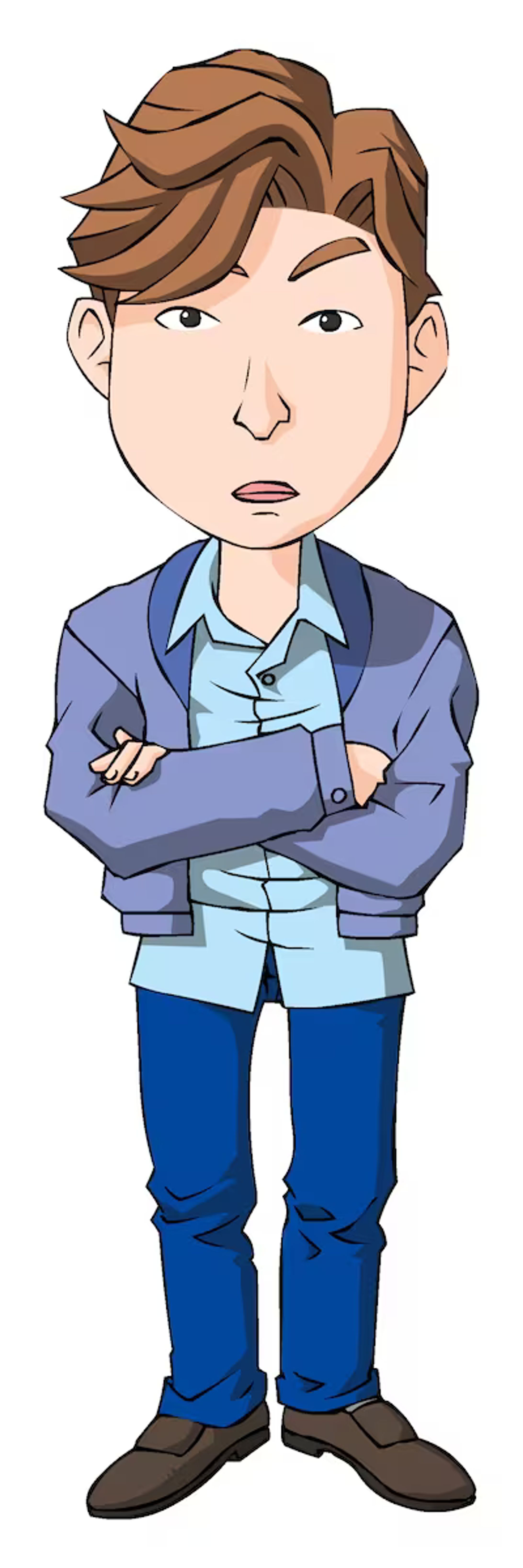 キャラクターデザイン：男性A-1