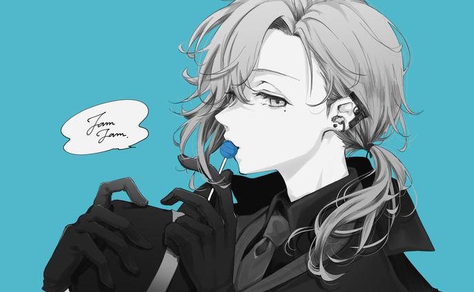 キャラクターイラスト、アイドル