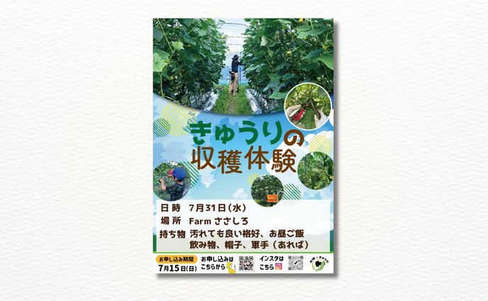 チラシ、佐々宜央