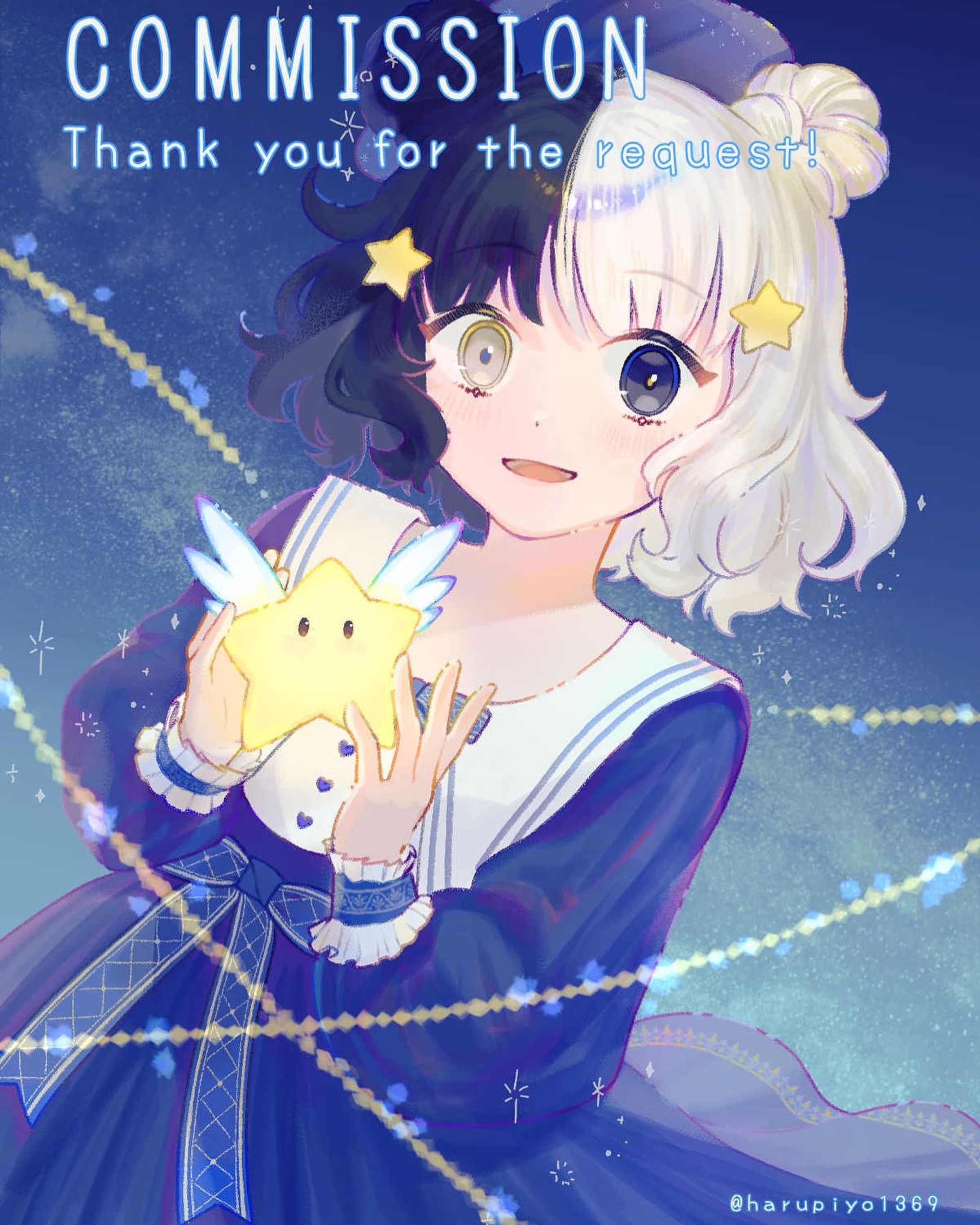 修正があったので、
再アップ失礼します😖՞ ՞
 
⭐️🌌🖤🤍
リクエストありがとうございました！
 
#Skeb #コミッション #commission #commissionpainting  #commissionart  #commissionwork #commissionartist
 
#イラスト #イラストレーション  #イラスト依頼  #イラストグラム  #イラストレーター  #illust #illustration #illustagram  #絵 #일러스트 #イラストグラム #插图 #art  #artwork #artist-1