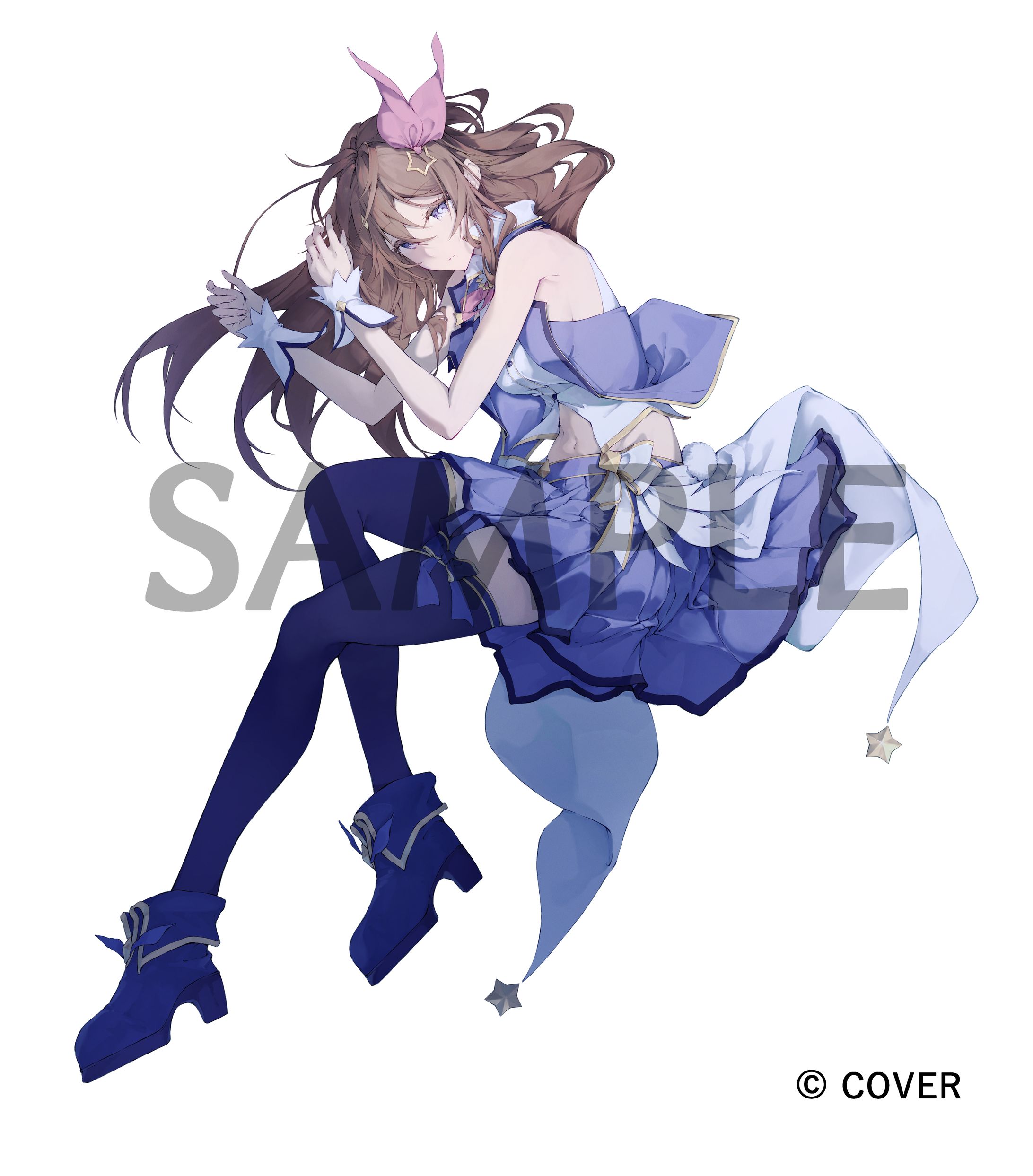 限りなく灰色へ_立ち絵イラストときのそら-1