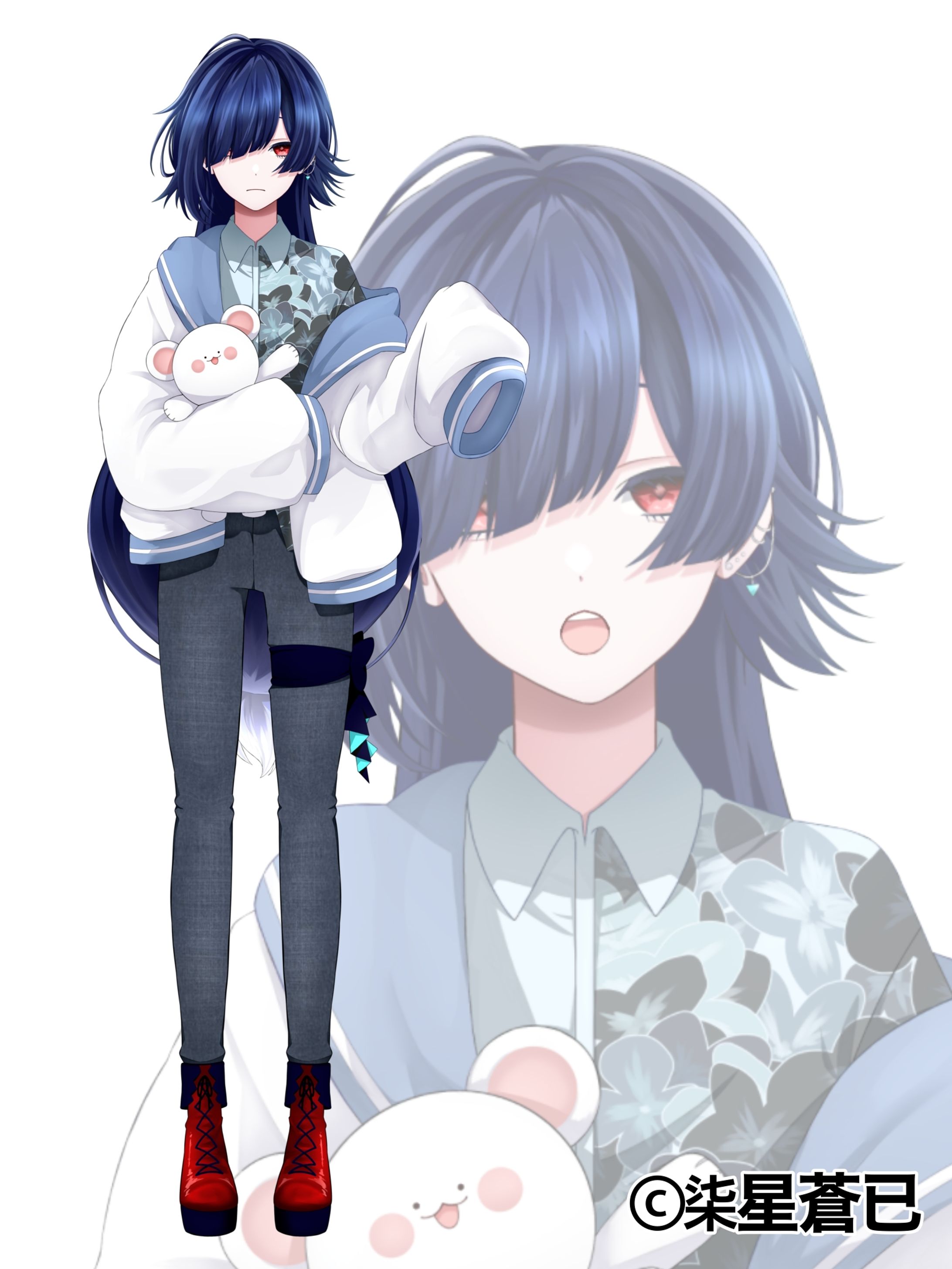 柒星蒼已さま新ビジュアル🐻‍❄️🌟-1