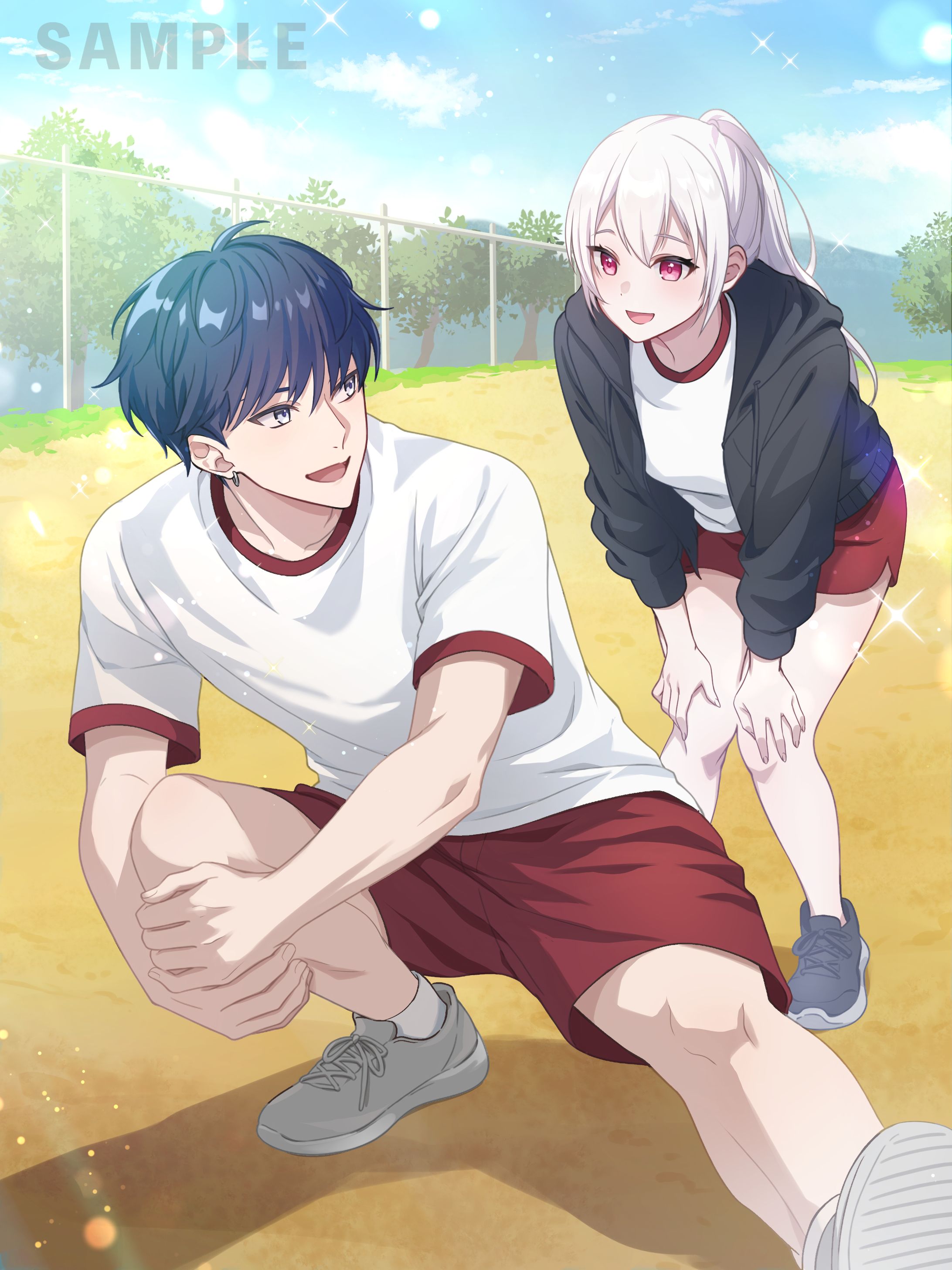 個人Vtuber様スチル風イラスト-1