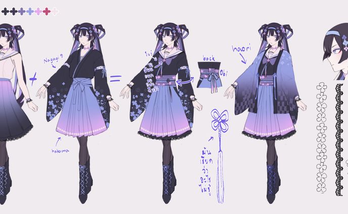 etc、character design