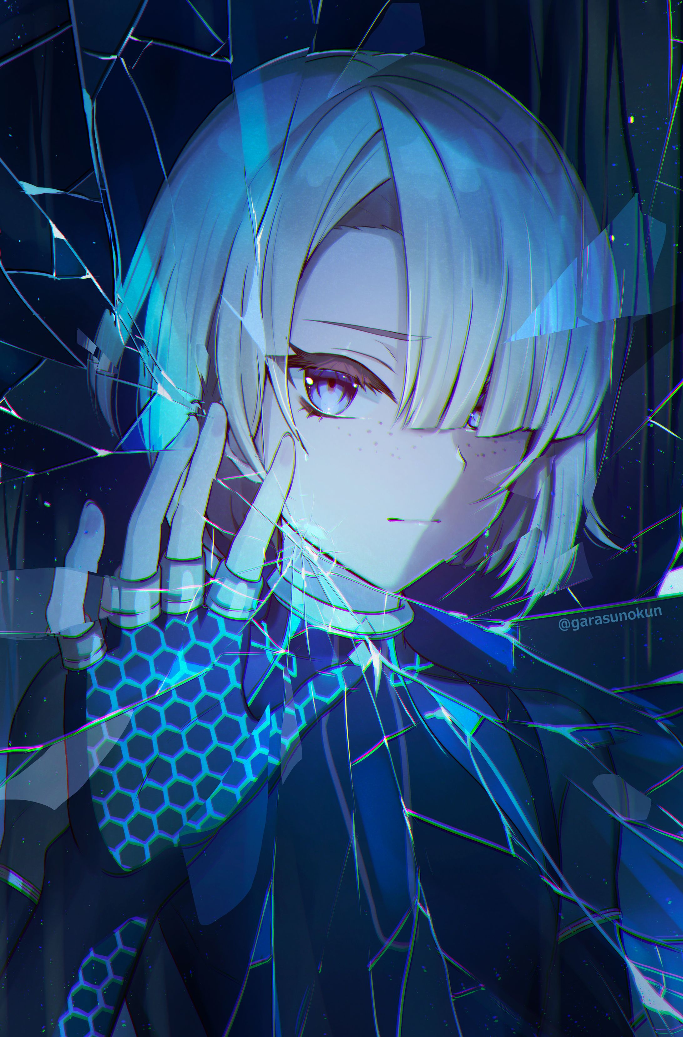 【原神_フレミネ】ファンアート-1