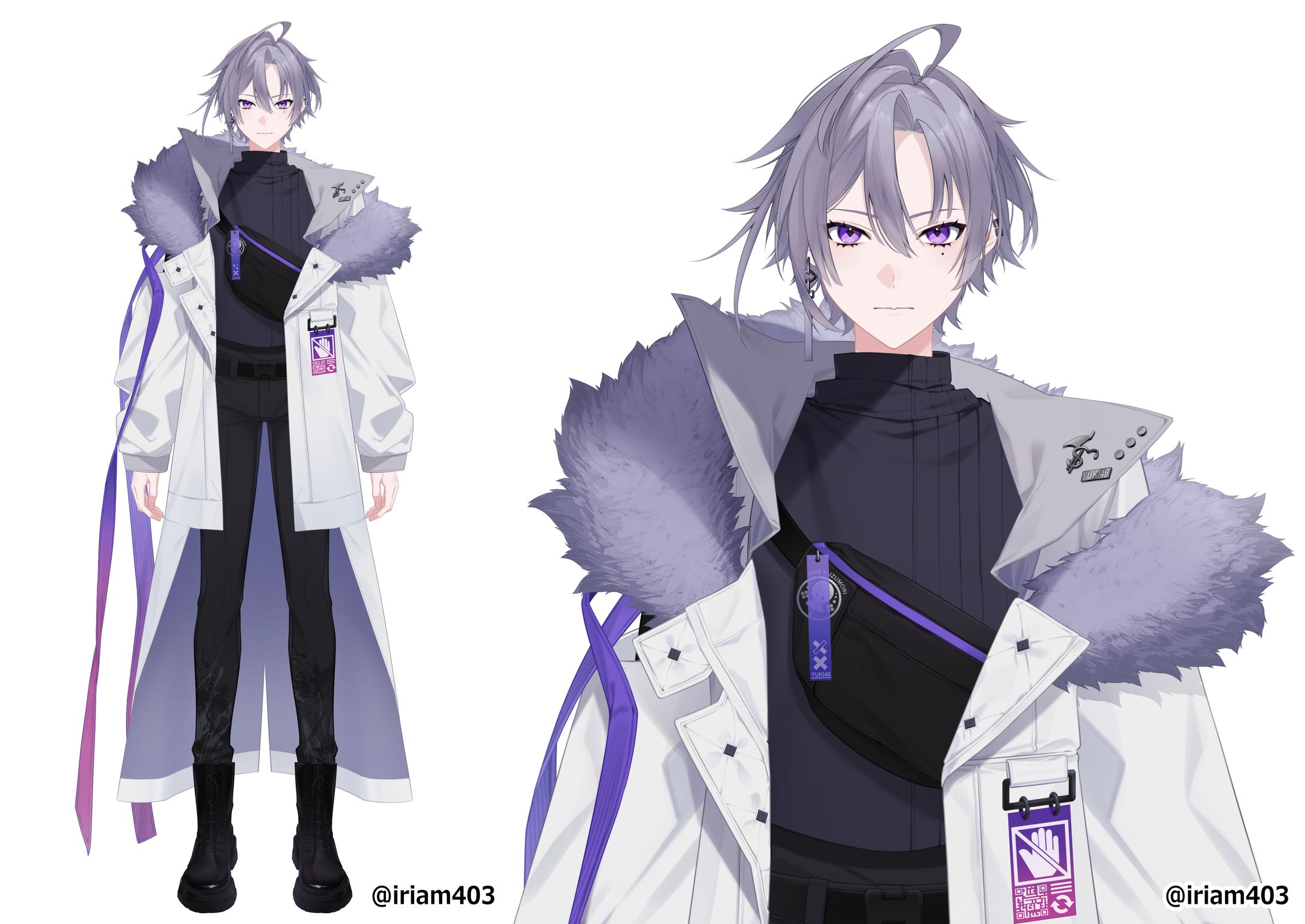 【2024】Vライバー 屑森雨 様　Live2D-1