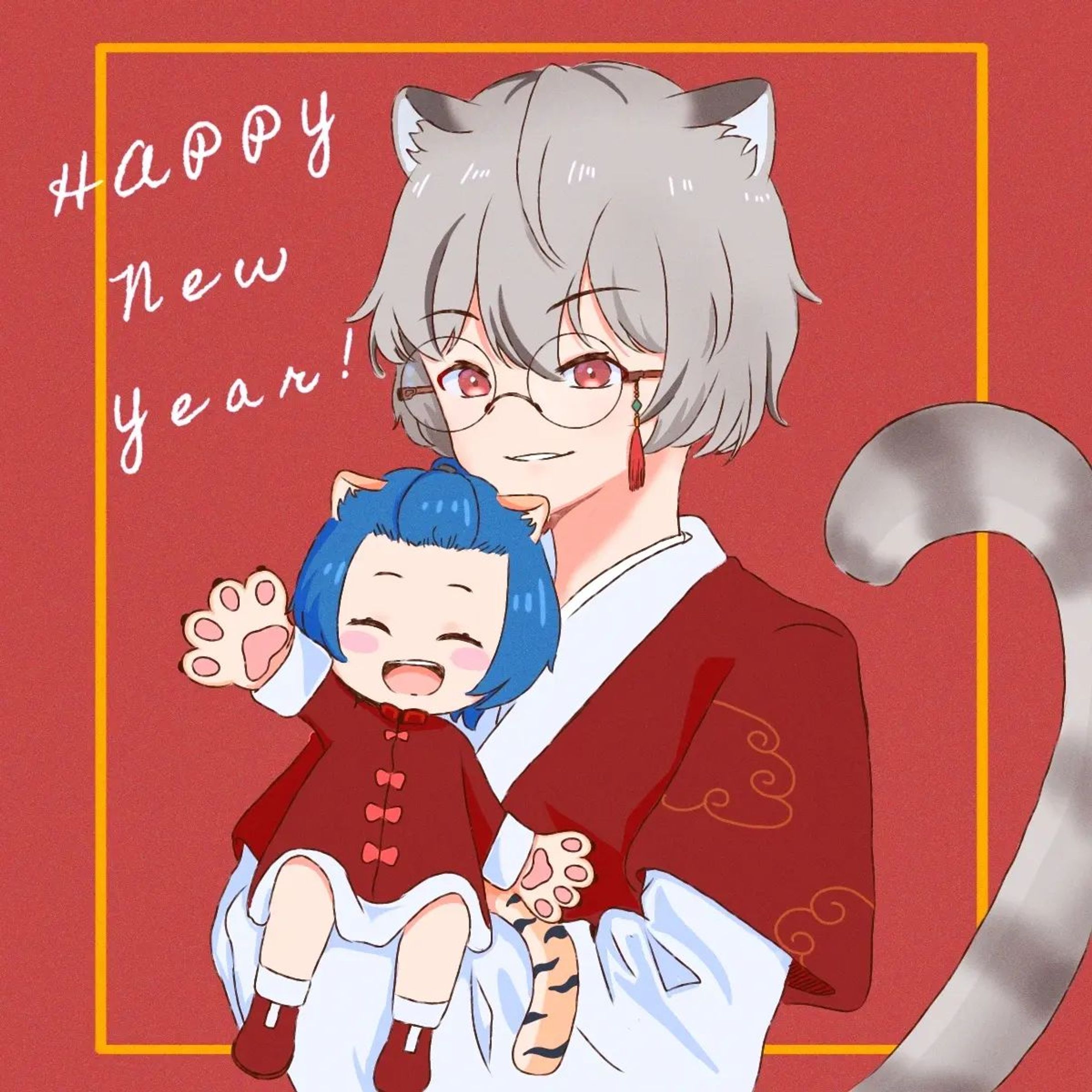 It's year of the tiger!!! Happy Chinese new year to all!
.
.
.
#illust #illustration #ibispaintx #digitalsketch #art #digitaldrawing #digitalart #originalcharacter #beepblopocs #visualart #artoninstagram #artistsoninstagram-1