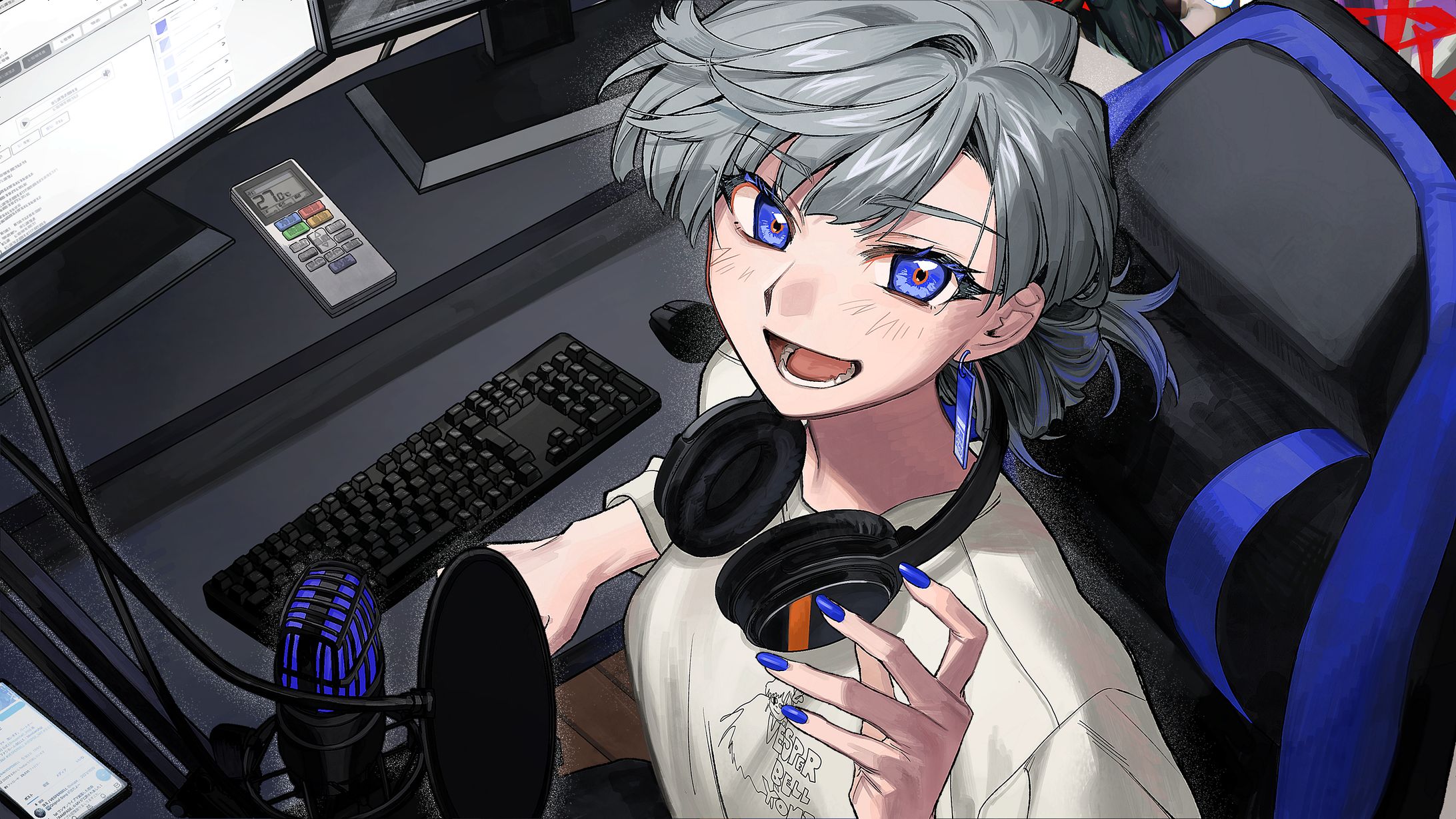 背景ありイラスト（株式会社RK Music様）-1