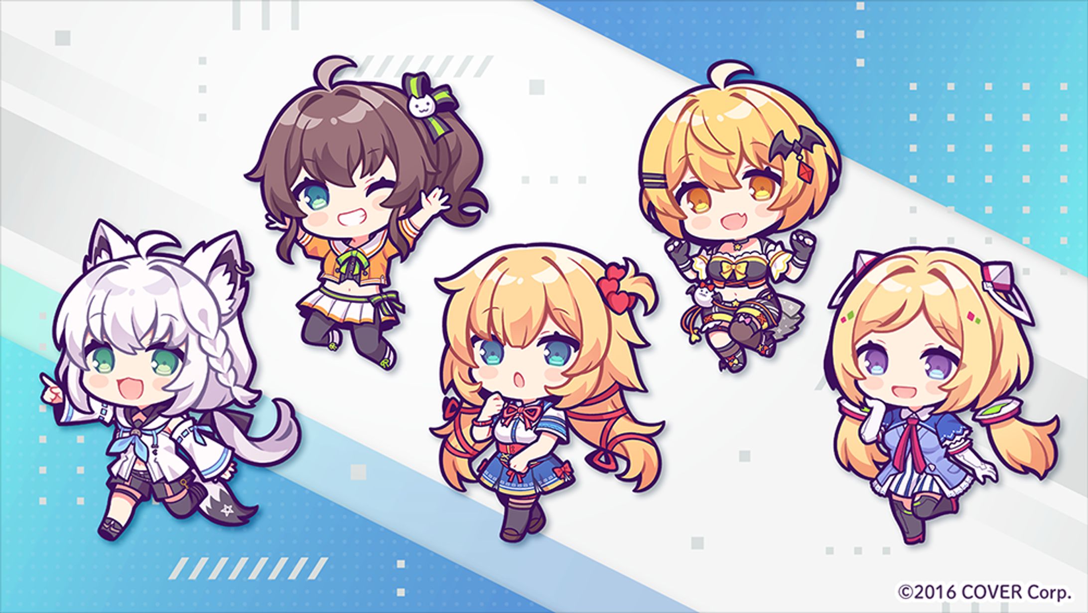 【SDイラスト】ホロライブ夏祭り×アトレ秋葉原 ポップアップストア用グッズ-1