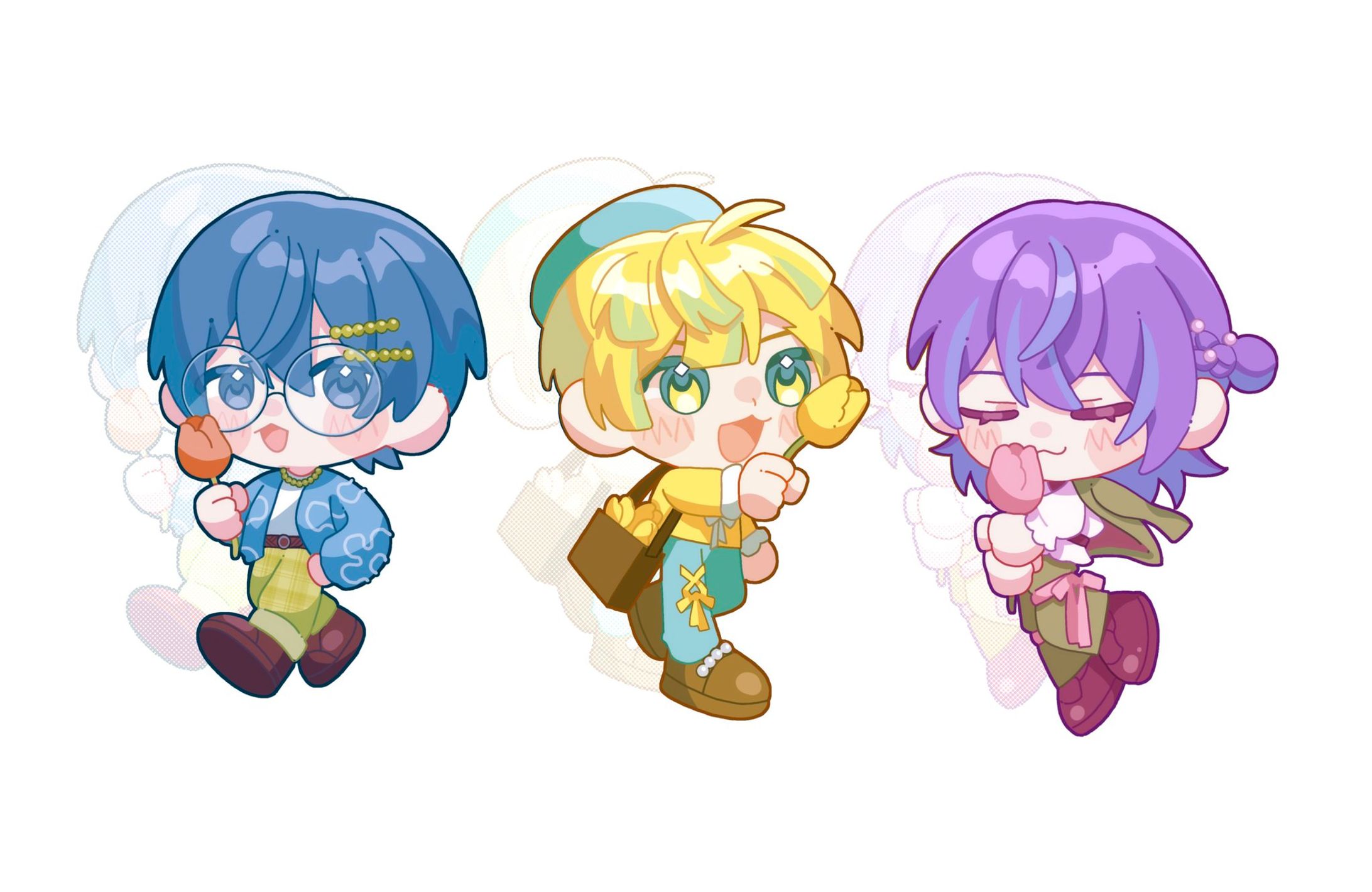 二次創作/ミニキャラ立ち絵-1