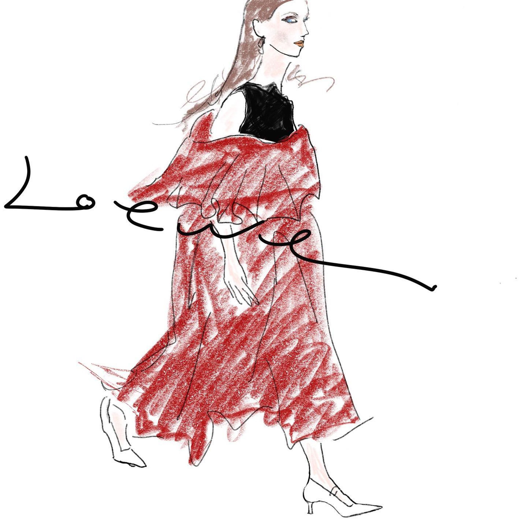 @loewe @jonathan.anderson #loewe #jwanderson #fw  #fashionweek #fashionsnap #runway #runwaychannel #numero #adametrope #fashionmodels #loewefw20 #biotop #fashionmagazines #fashionillustration #illustrator #ロエベ #ファッションコーデ #ファッションイラスト #ランウェイ #アートのある暮らし #コーデ #コーティネート #スペイン #ファッションウィーク #雑誌 #ファッションスナップ #ファッション誌 #イラストレーター #fsellie  #elliekubota-1