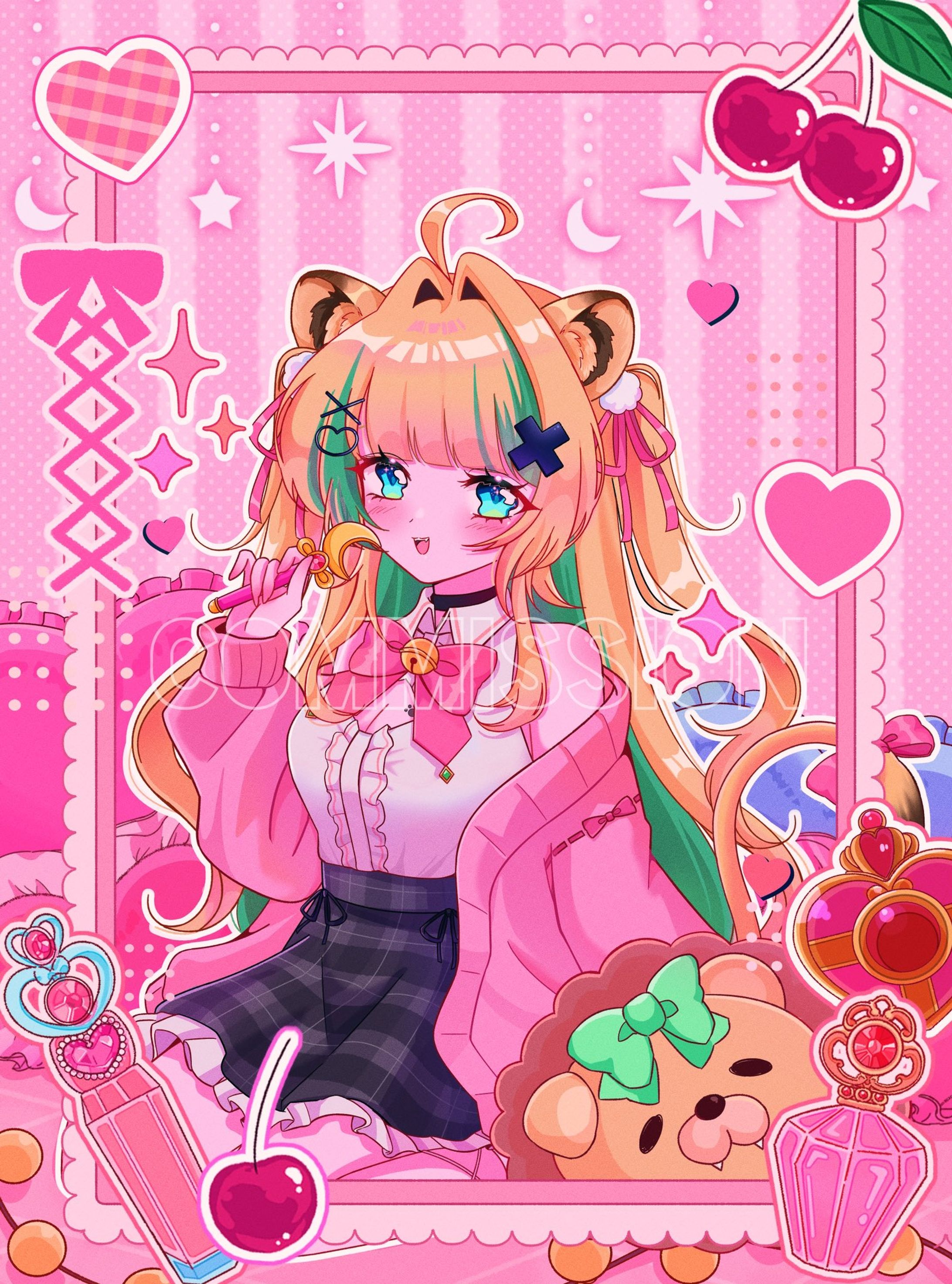 【月宮くぅ様】生誕イラスト制作-1