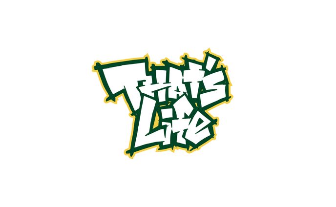 Apparel brand『That's Life』Logo design