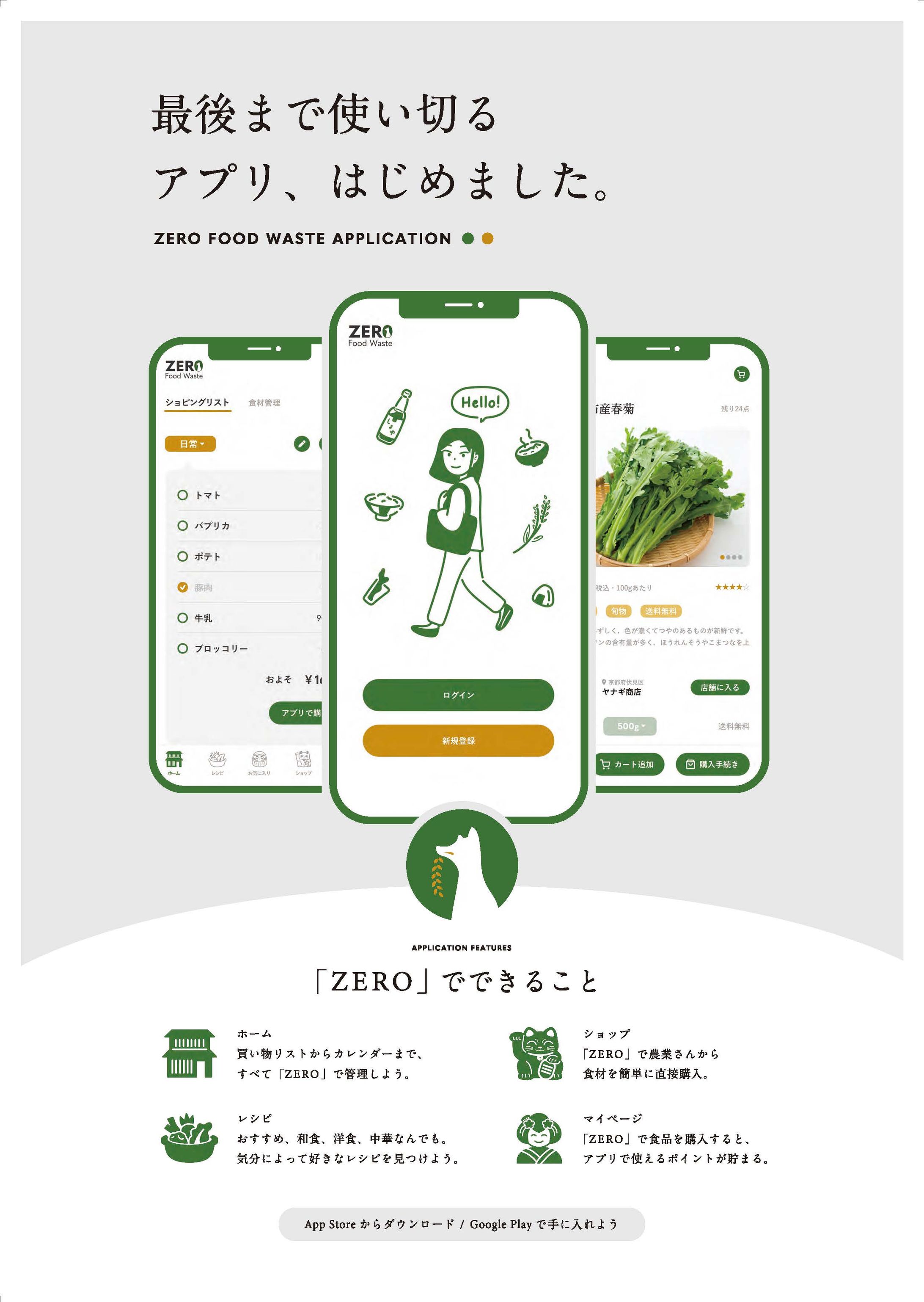 ZORO FOOD WASTE　〜最後まで使い切る〜　ポスター-1