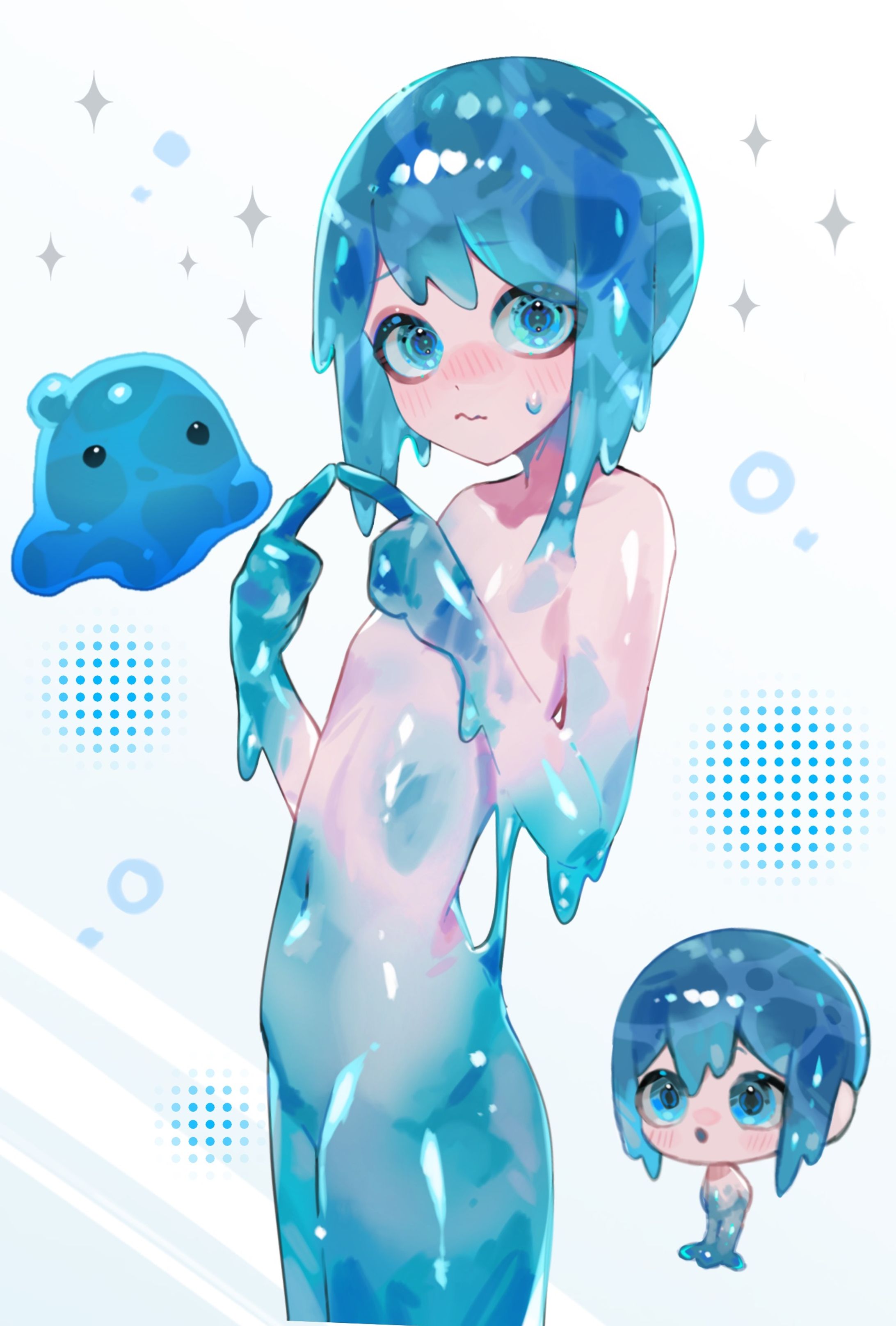 Puddle Slime 擬人化-1