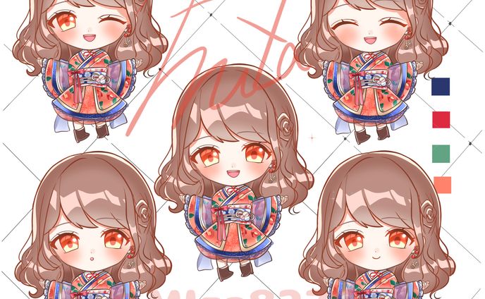 IRIAMライバー様依頼/SDキャラ