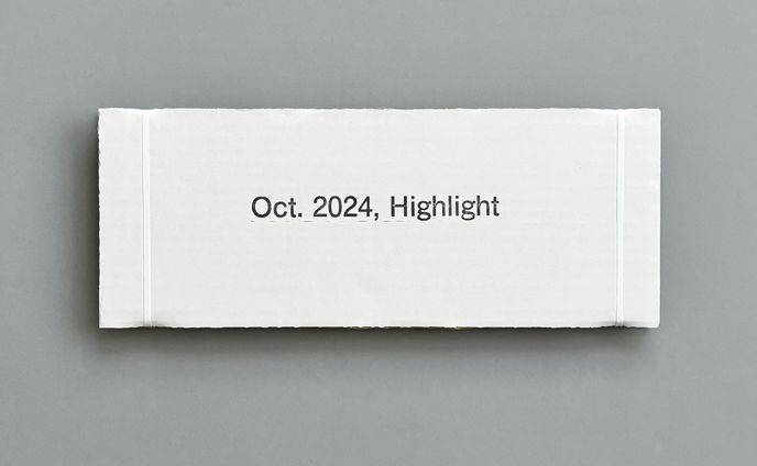 Oct. 2024, Highlight